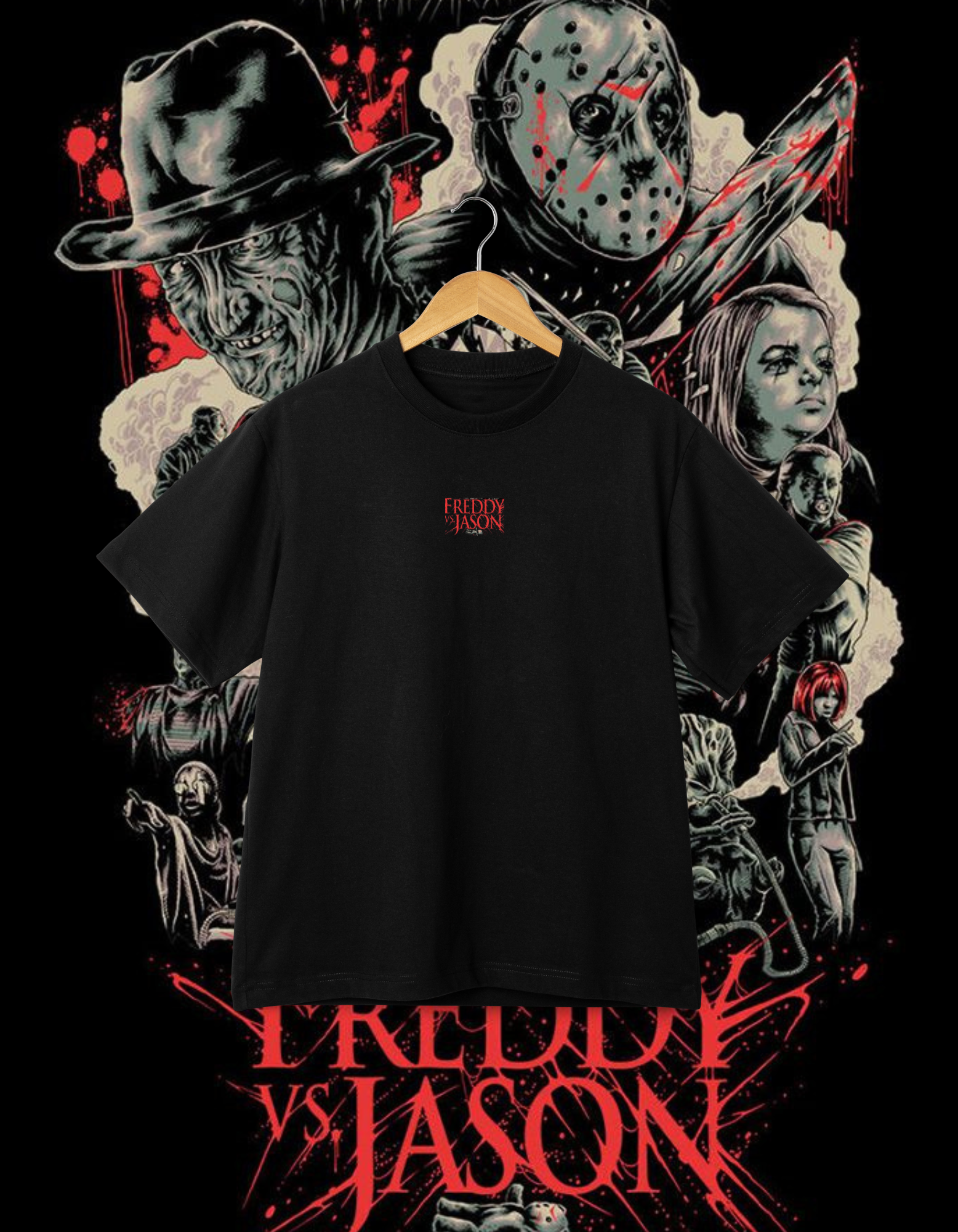 Freddy vs. Jason Horror Movie T-Shirt
