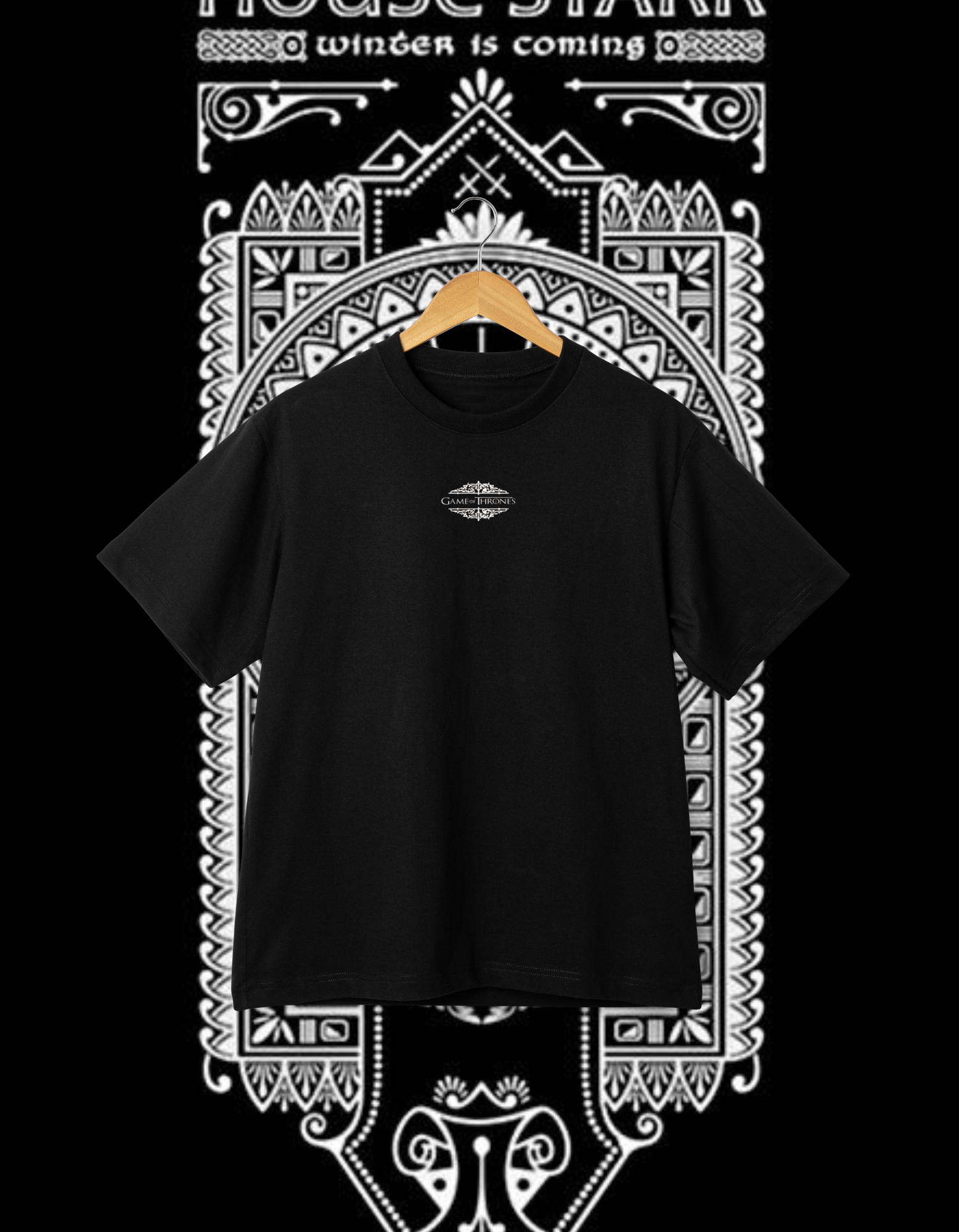 House Stark Game of Thrones Art T-Shirt