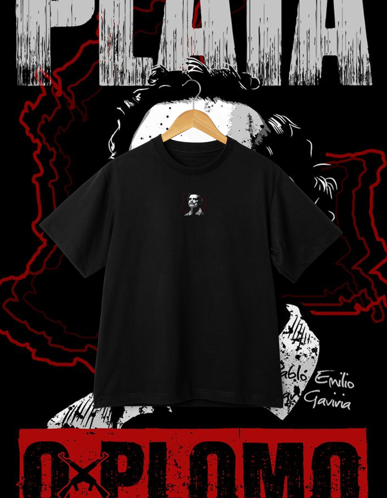 Narcos Pablo Escobar Plata o Plomo T-Shirt