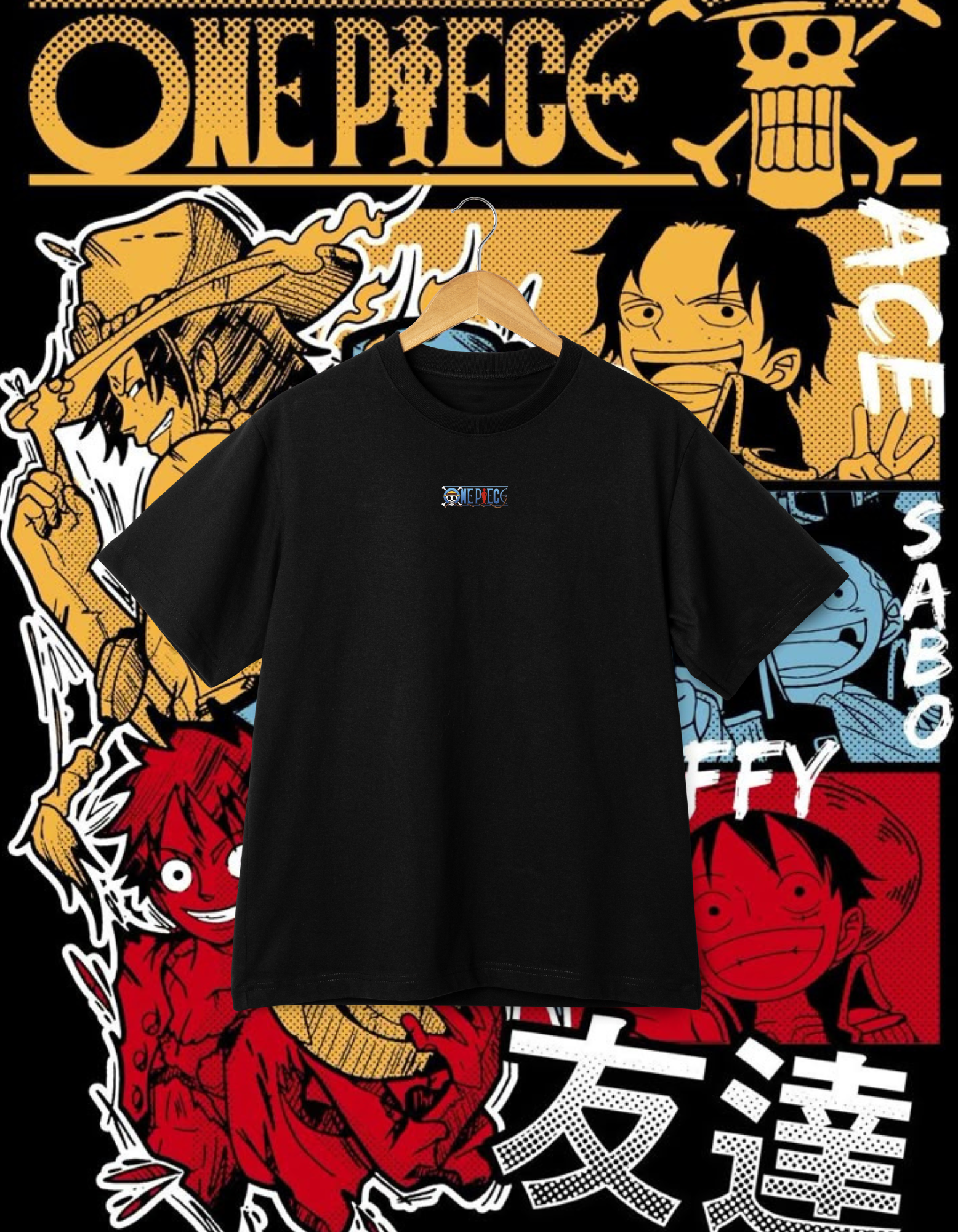 One Piece Ace, Sabo, and Luffy ASL Brothers T-Shirt