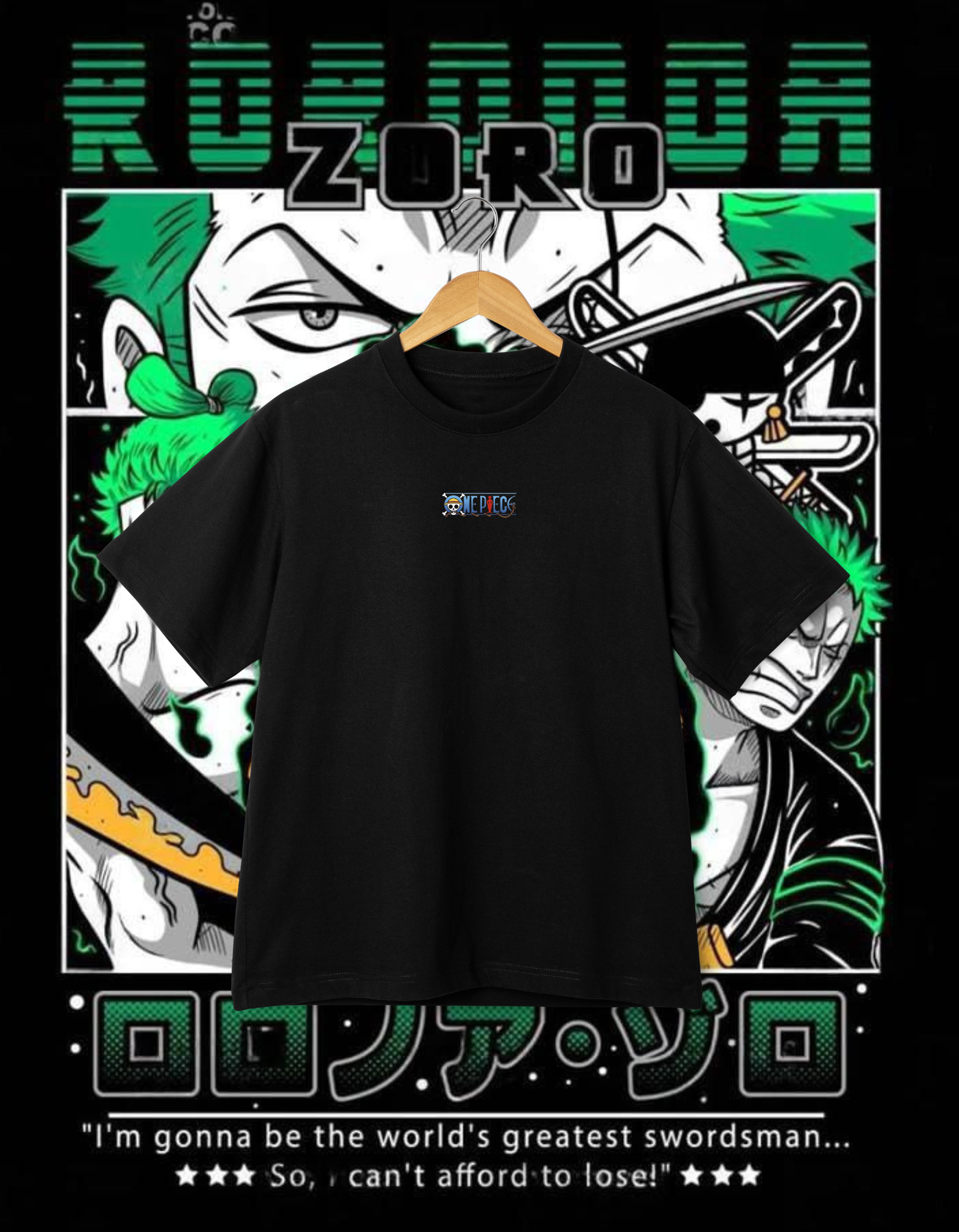 One Piece World's Greatest Swordsman "Zoro" T-Shirt