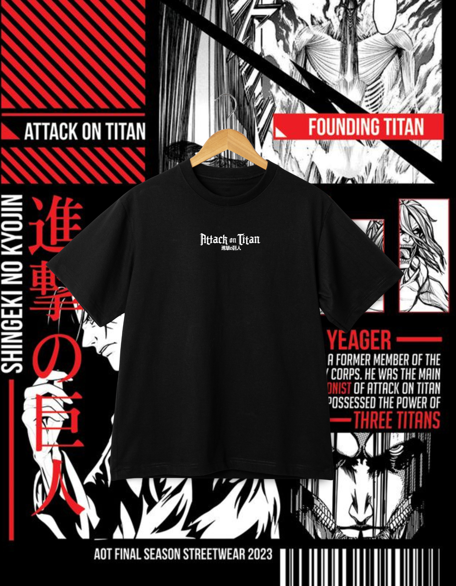 Attack on Titan Final Season T-Shirt - Founding Titan
