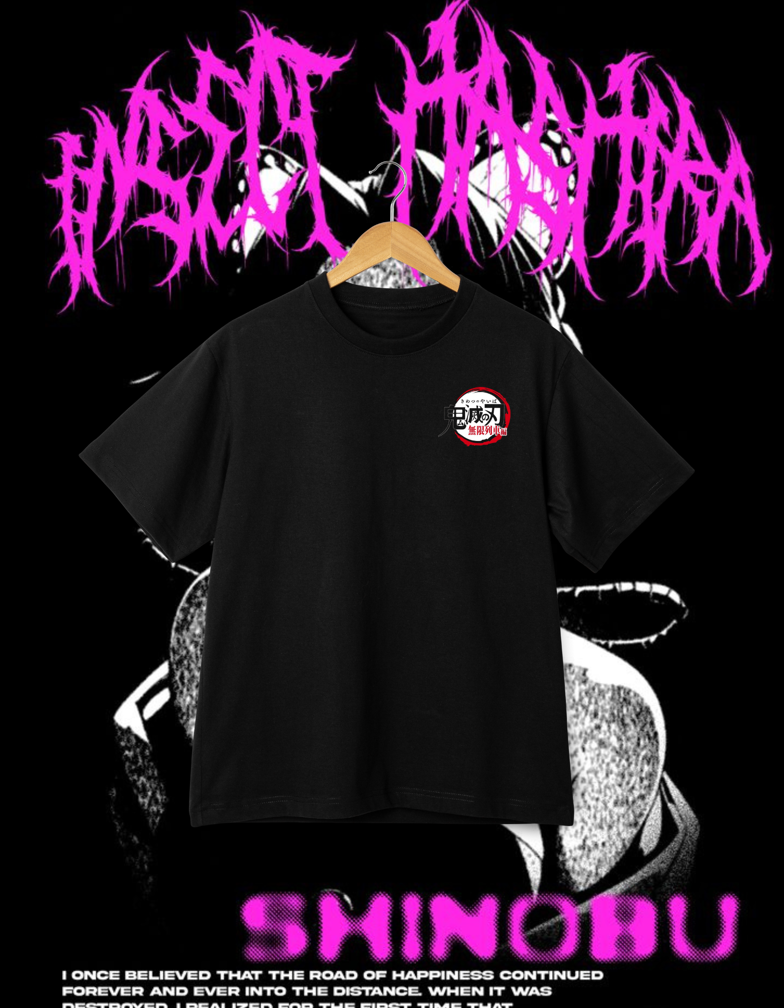 Demon Slayer Shinobu T-shirt - VAPORWAVE HASHIRA
