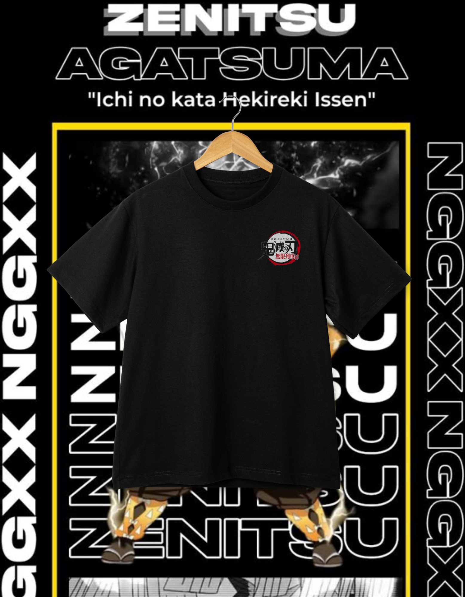 Demon Slayer Zenitsu Agatsuma T-shirt