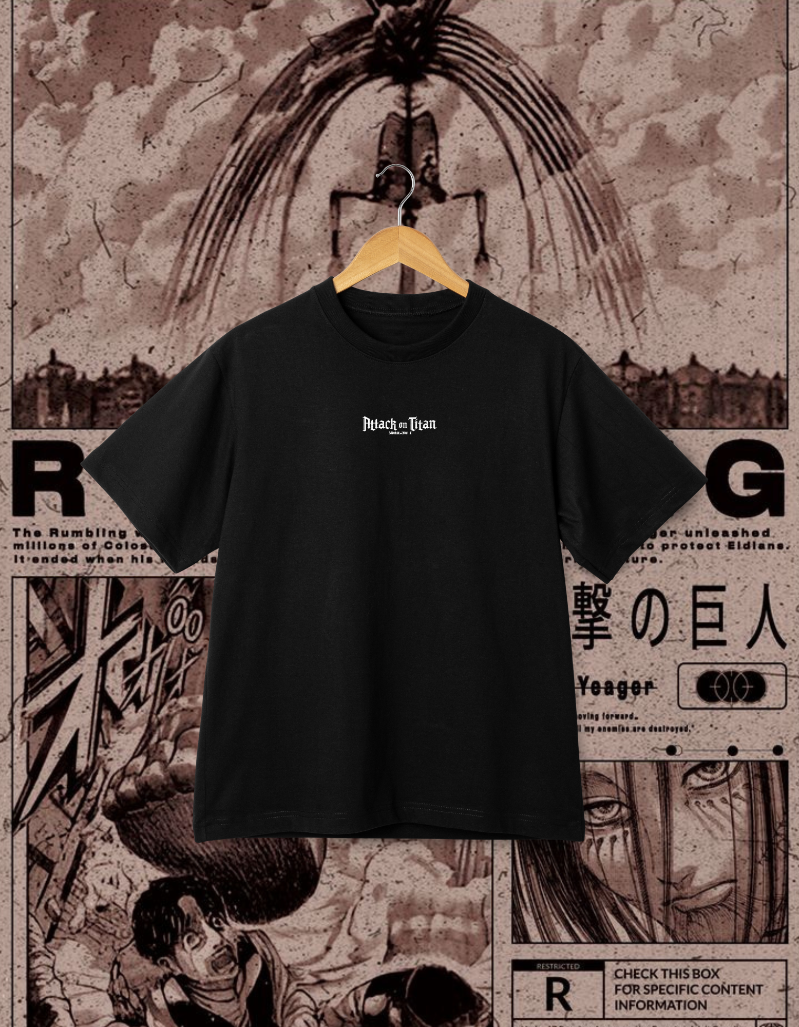 Attack on Titan Rumbling Graphic T-Shirt