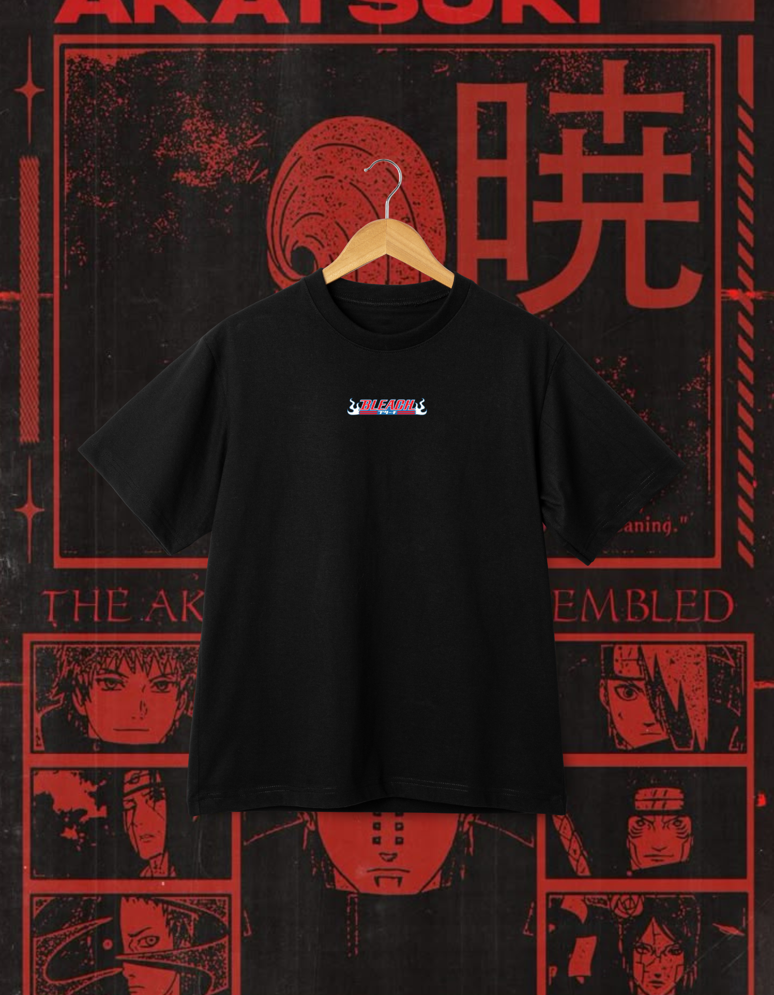 Naruto Akatsuki "The Akatsuki Has Assembled" T-Shirt