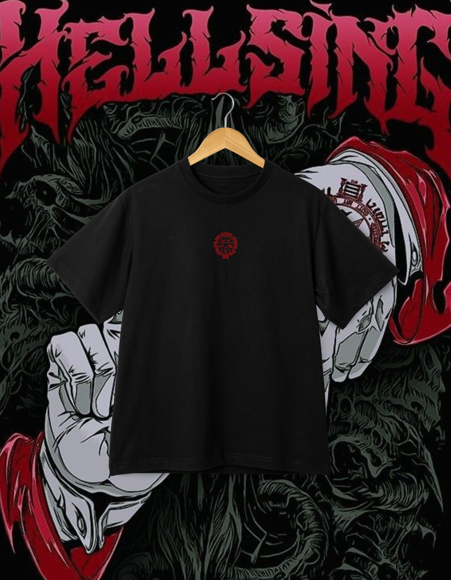 Hellsing Alucard "Eyes of the Undead" T-Shirt