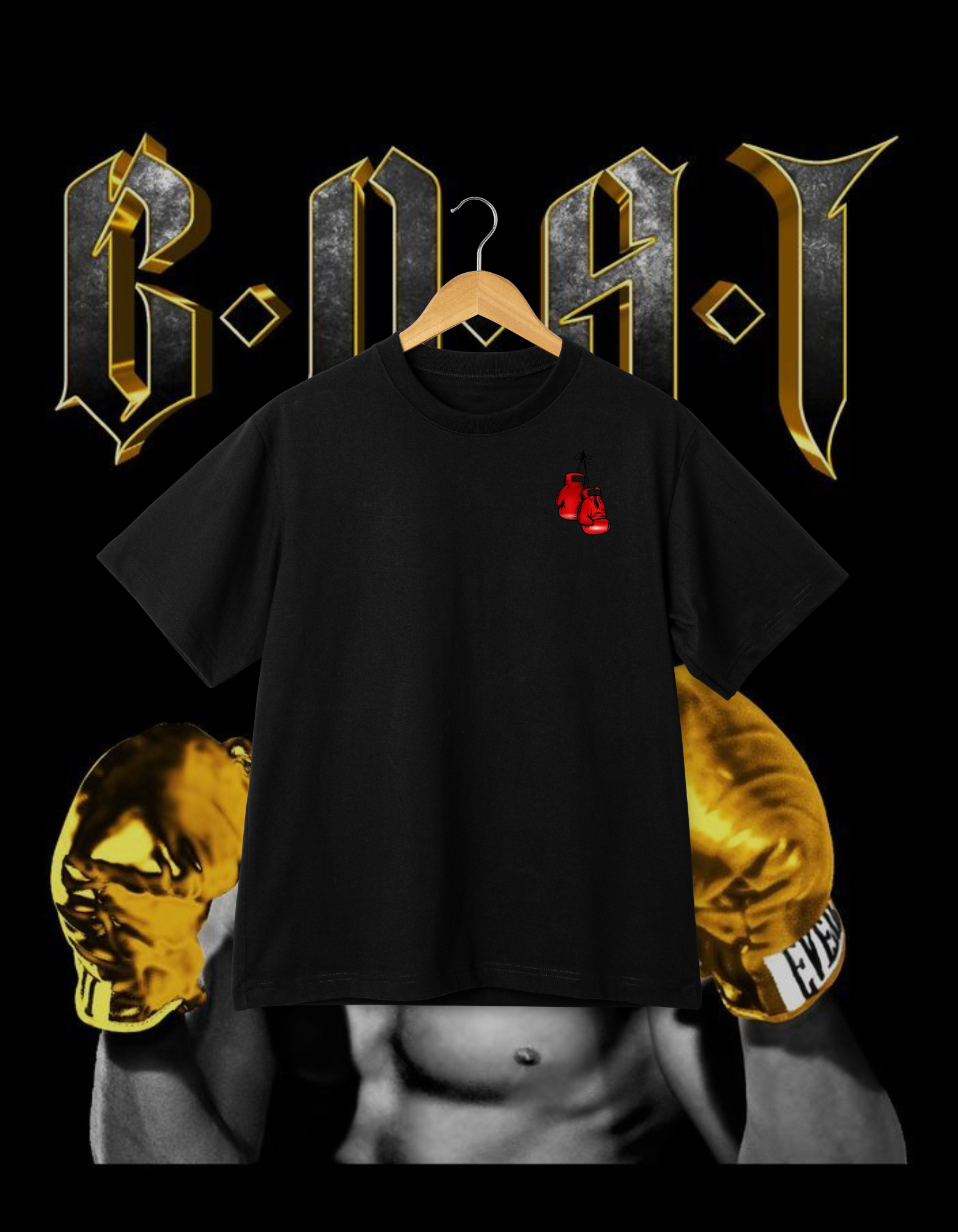 Muhammad Ali "GOAT" Boxing T-Shirt