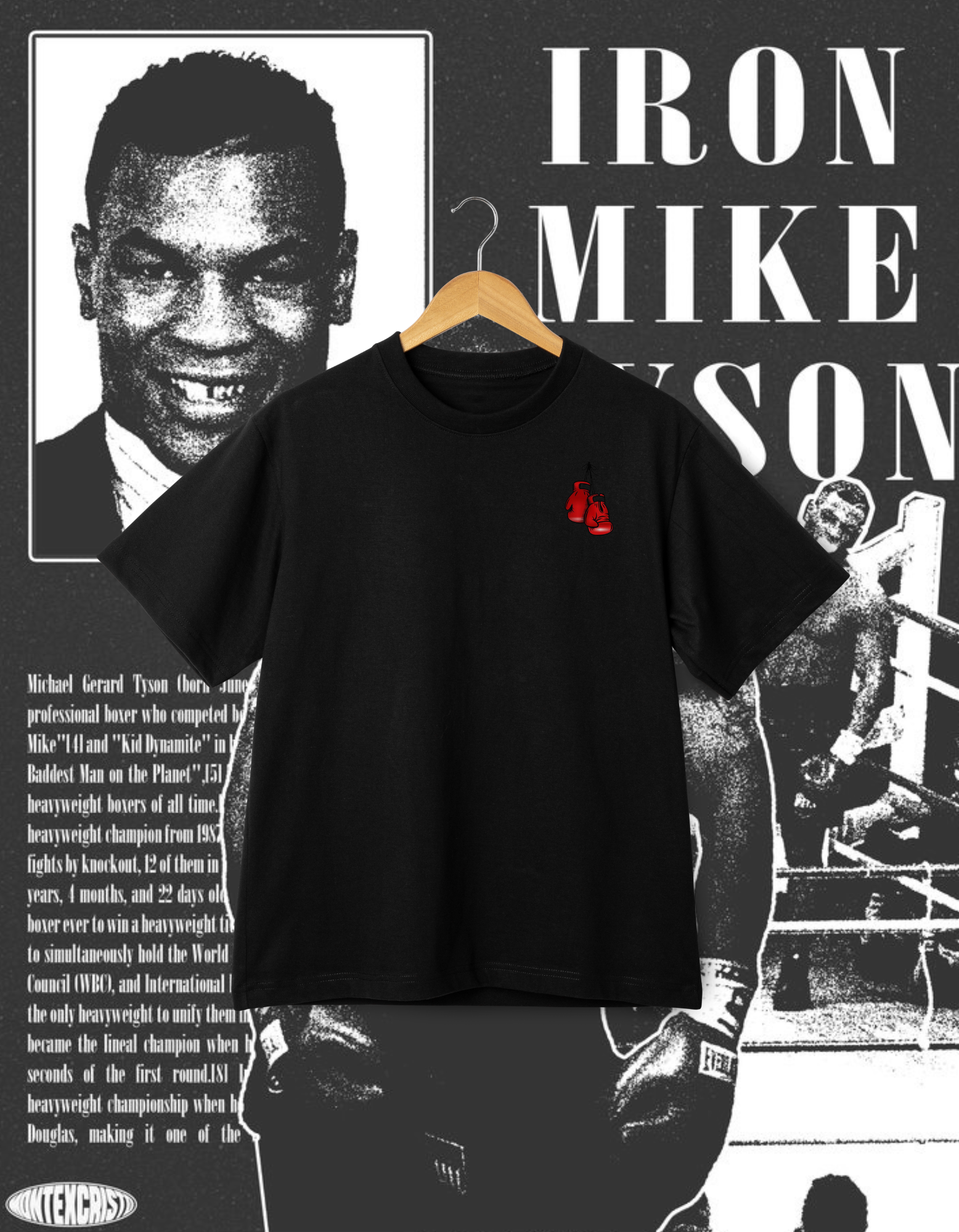Mike Tyson The Baddest Man T-Shirt