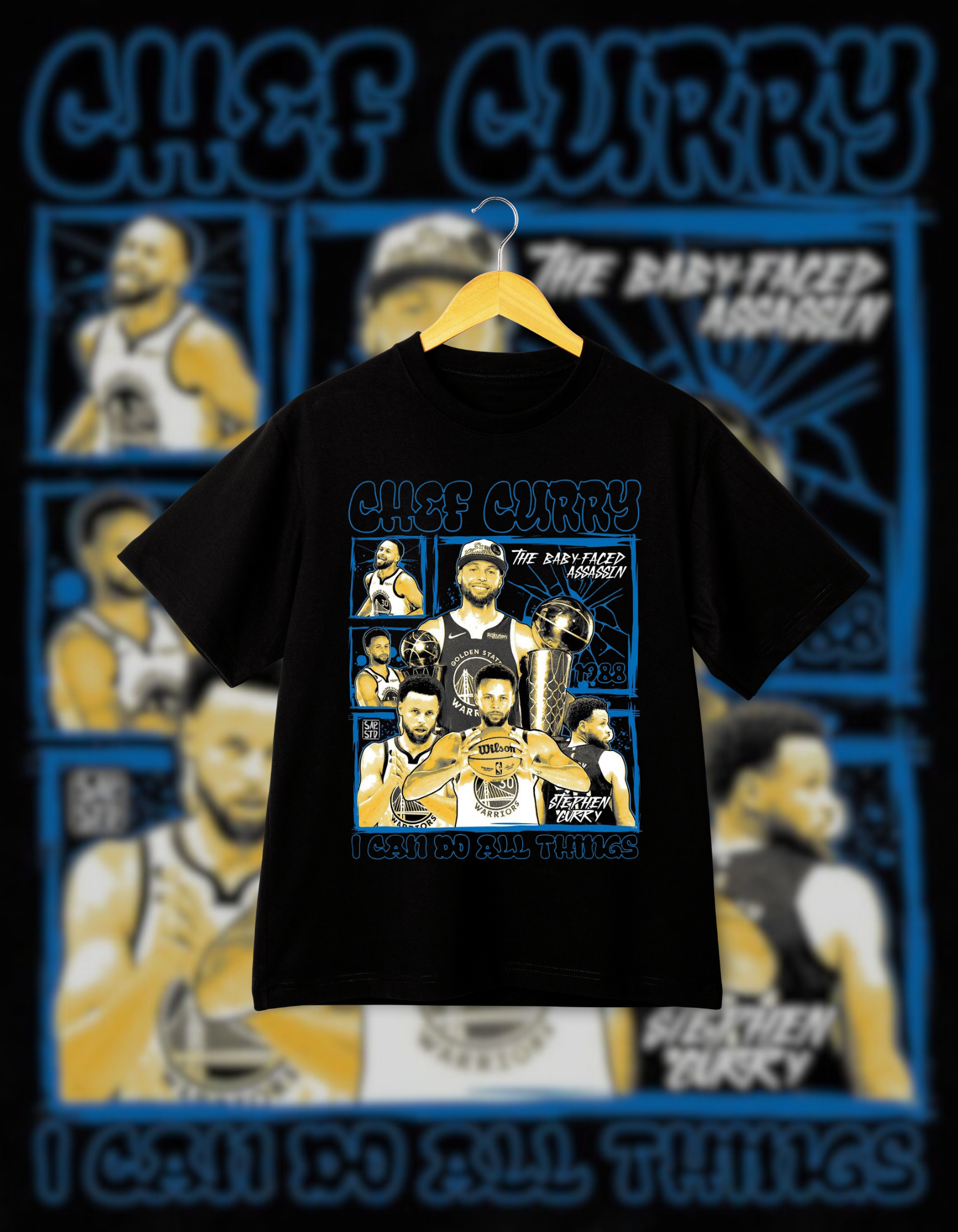 Stephen Curry "Chef Curry" Drop Shoulder T-Shirt