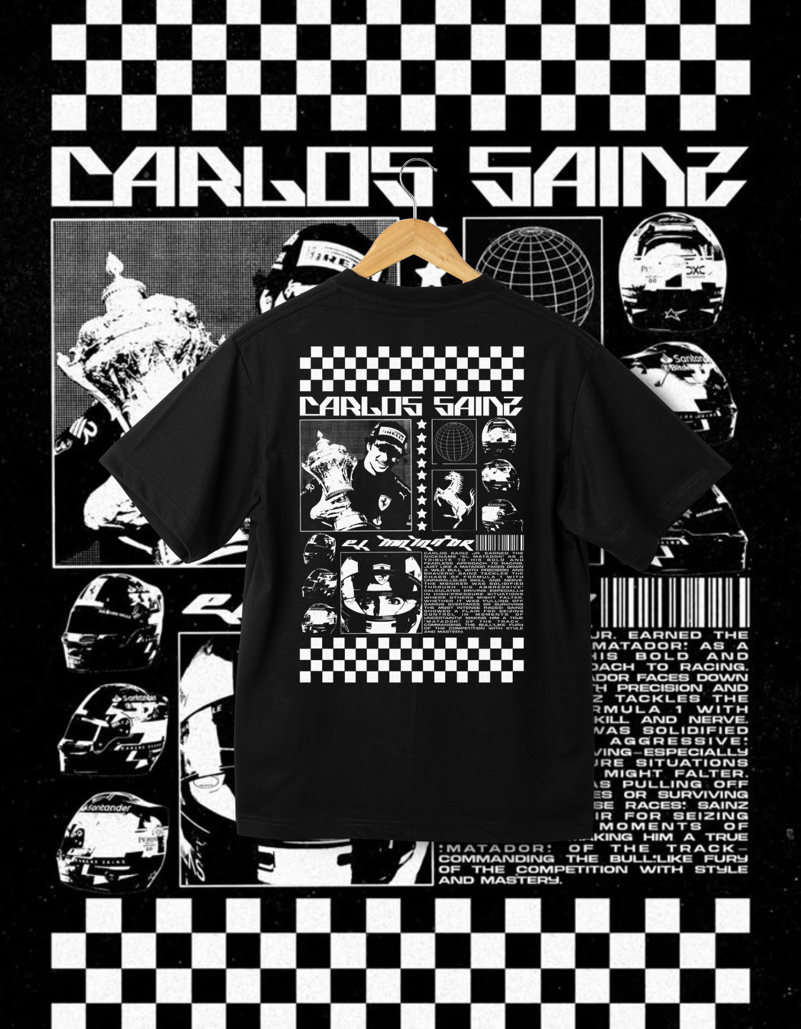 Carlos Sainz "Matador" Racing Oversized T-Shirt