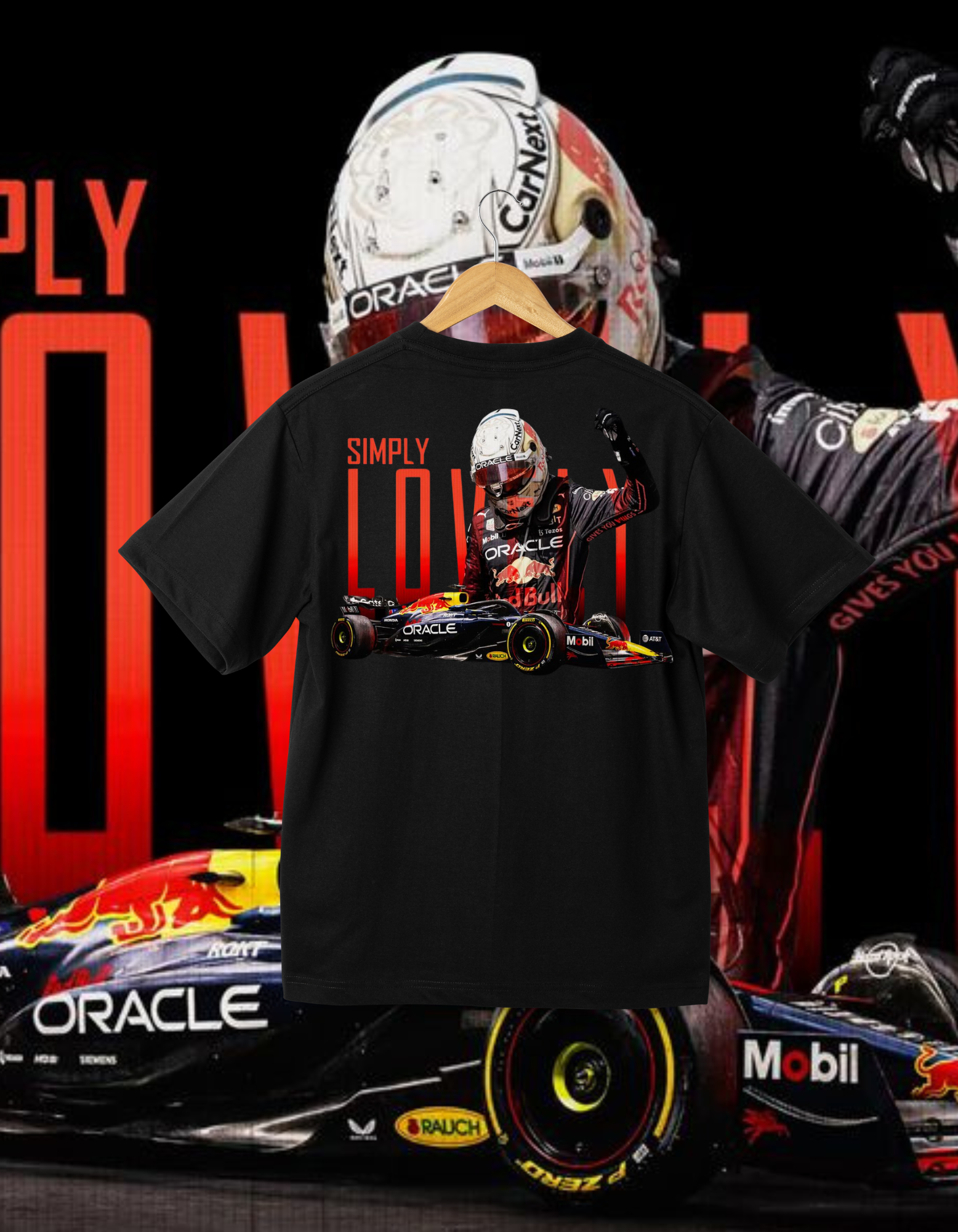 Max Verstappen F1 "Simply Lovely" Oversized T-Shirt