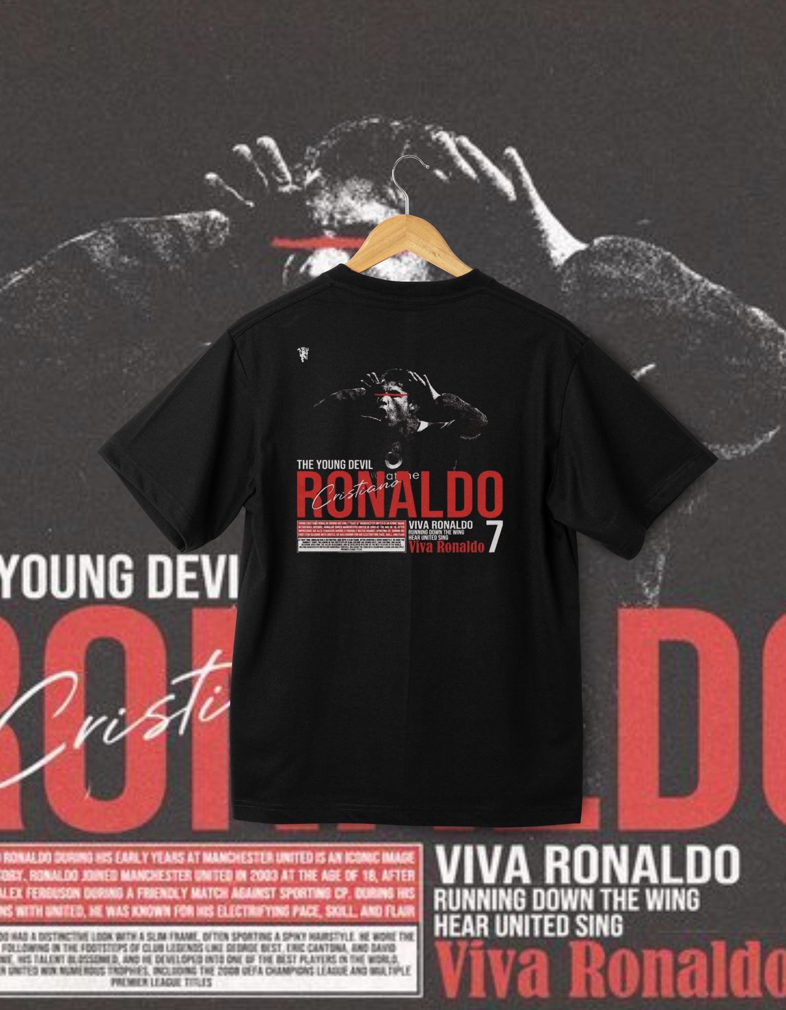 Cristiano Ronaldo "Viva Ronaldo" T-Shirt