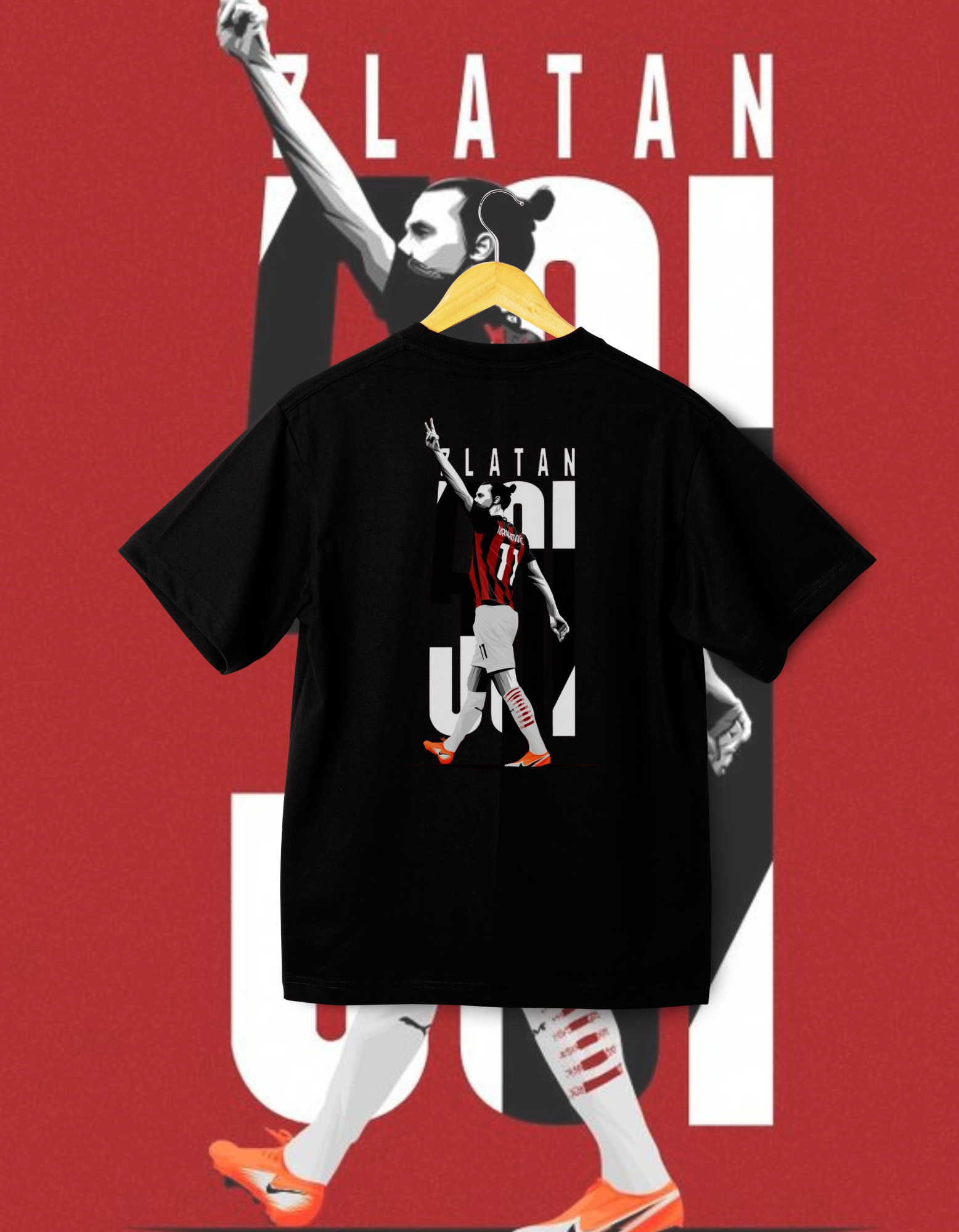 Zlatan Ibrahimović 'God of Milan' T-Shirt