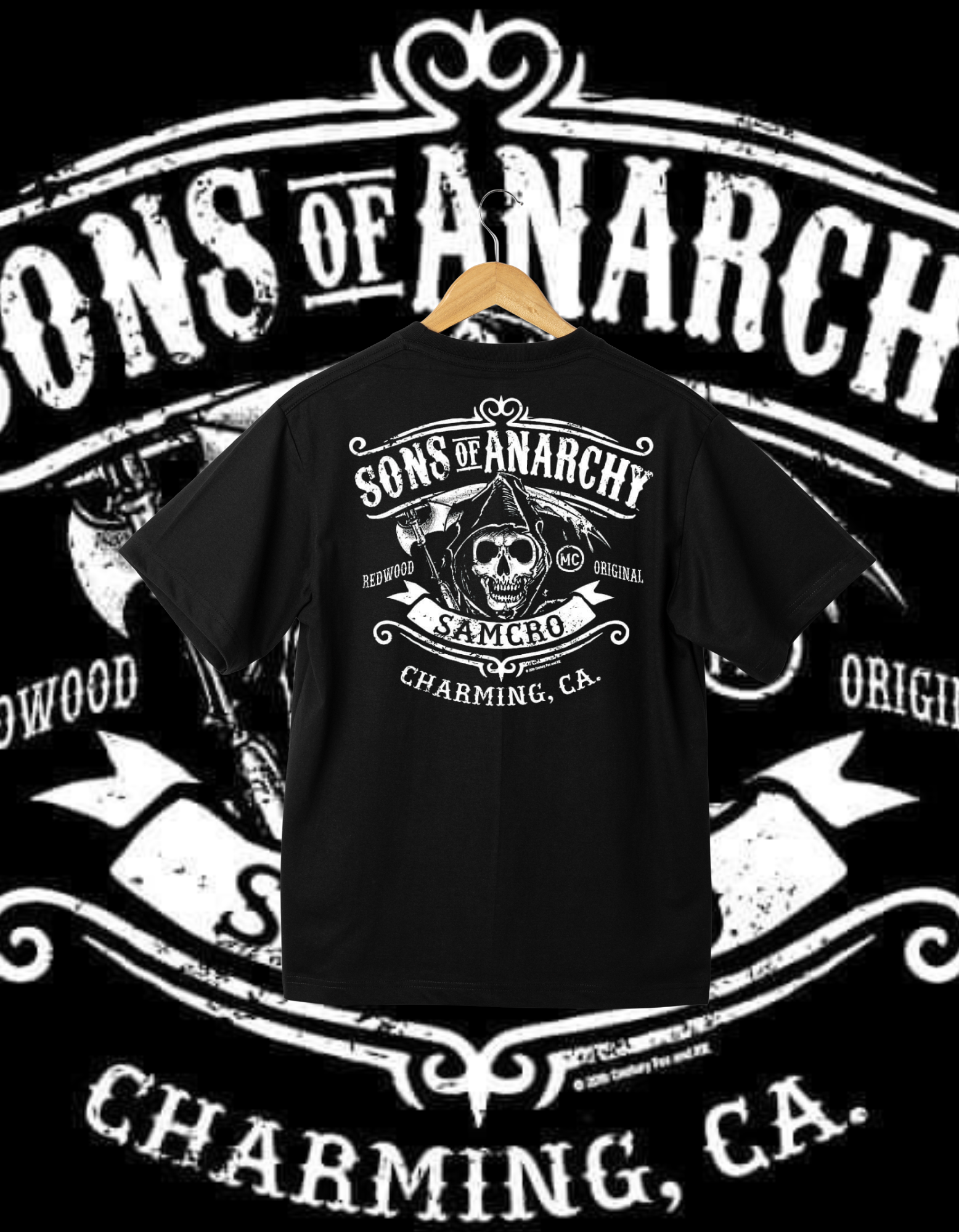 Sons of Anarchy SAMCRO Reaper T-Shirt