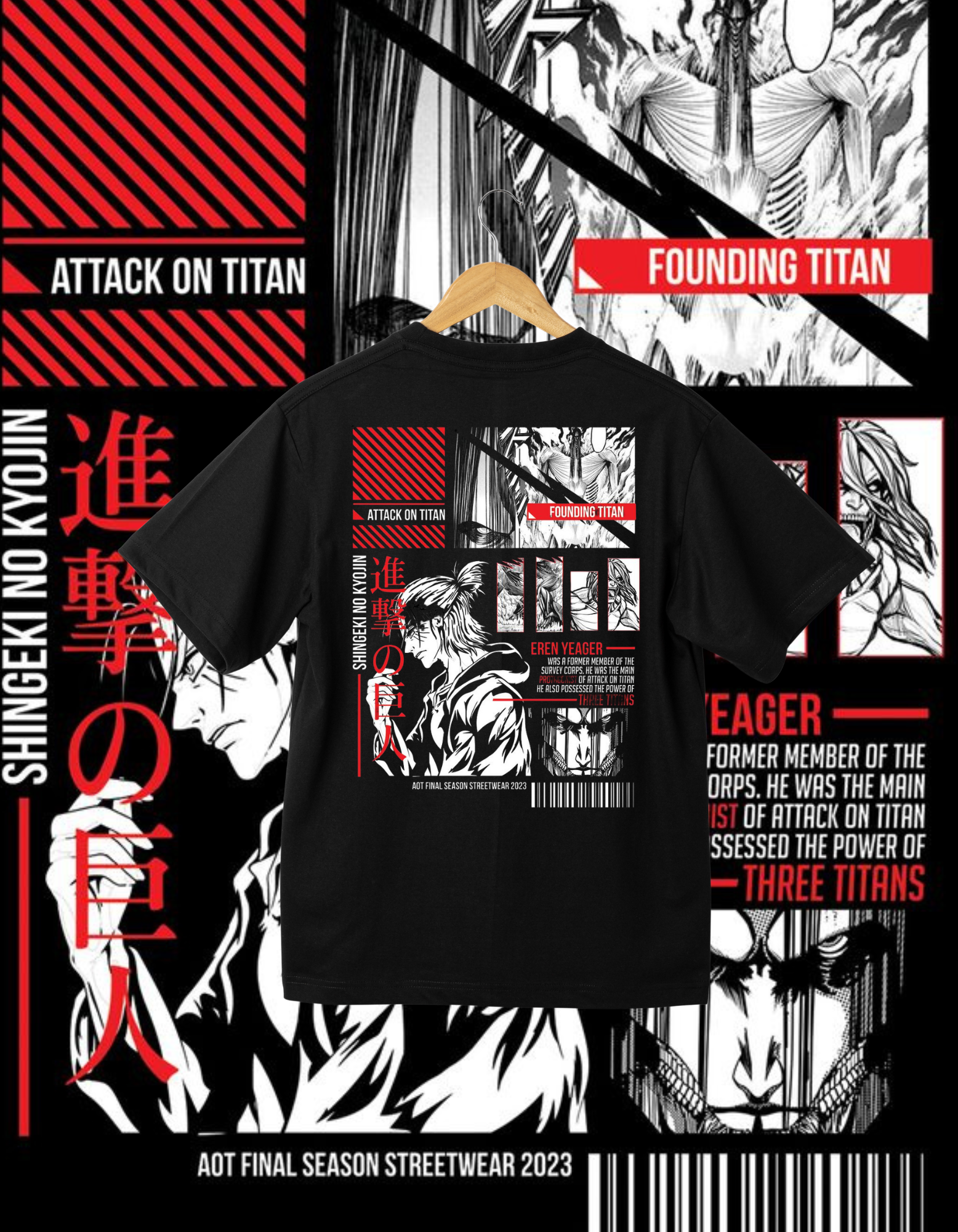 Attack on Titan Final Season T-Shirt - Founding Titan