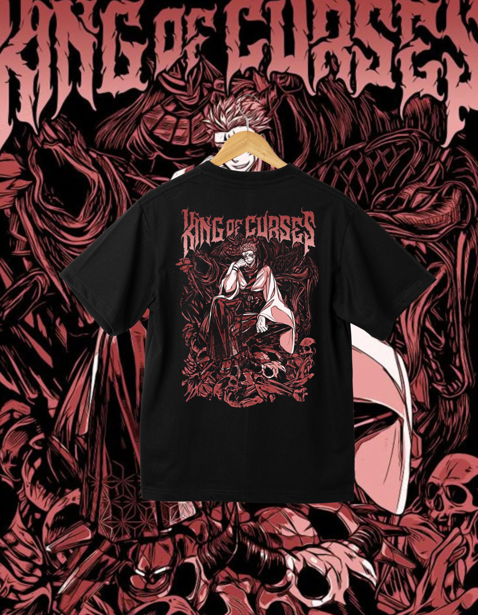 Jujutsu Kaisen "King of Curses" T-Shirt - Sukuna