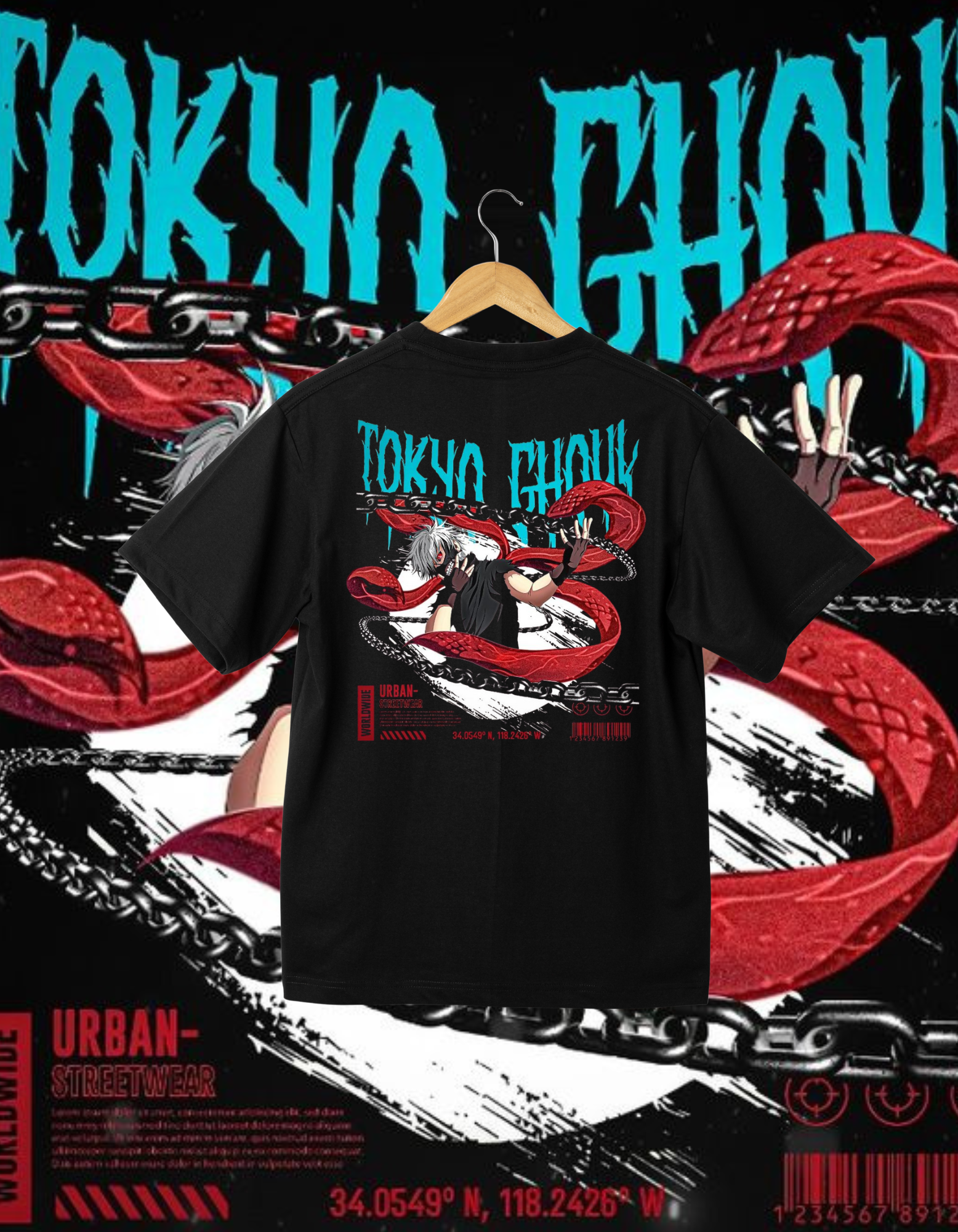 Tokyo Ghoul "Kaneki Ken" T-Shirt