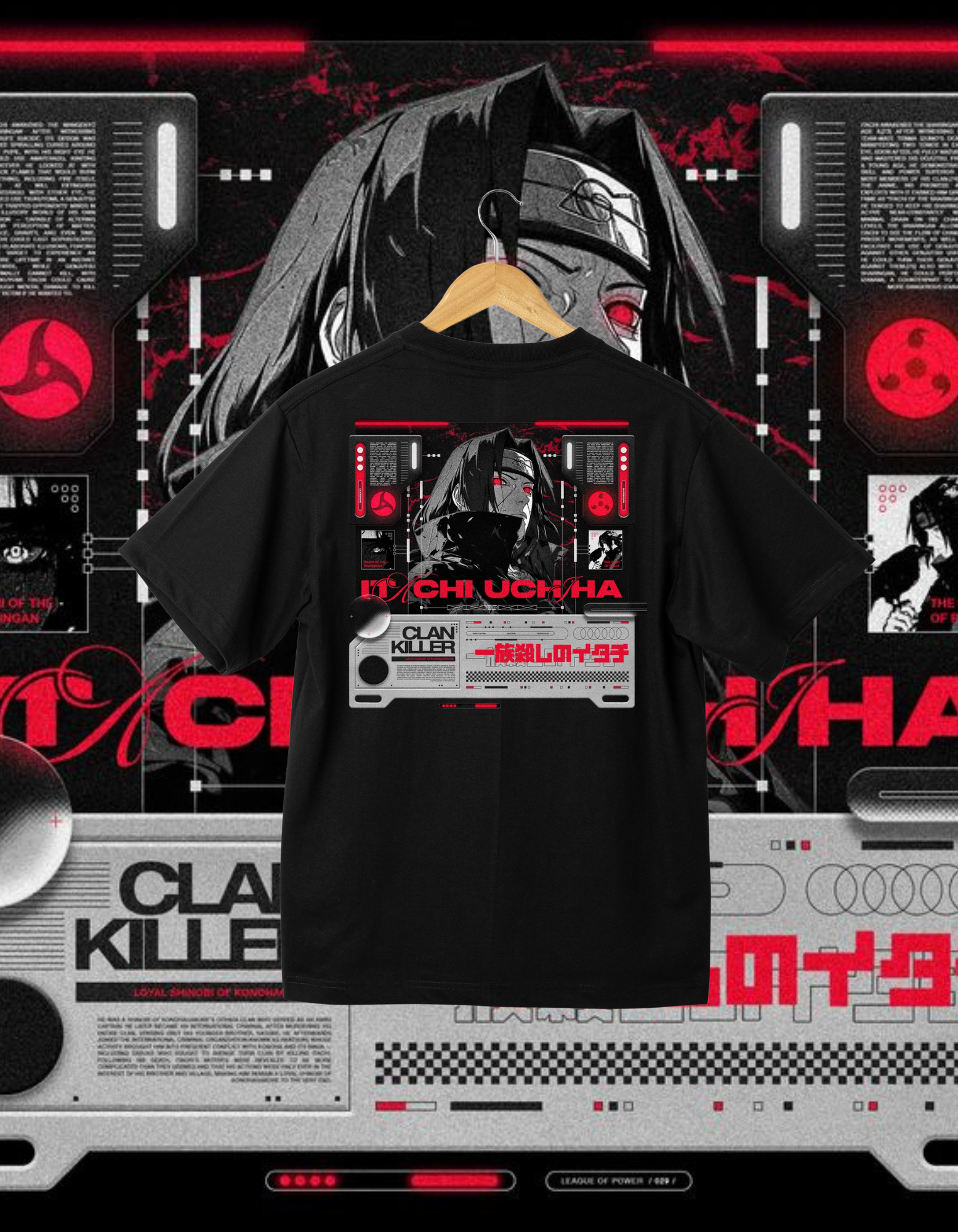 Naruto "Itachi Uchiha" T-Shirt - Clan Killer