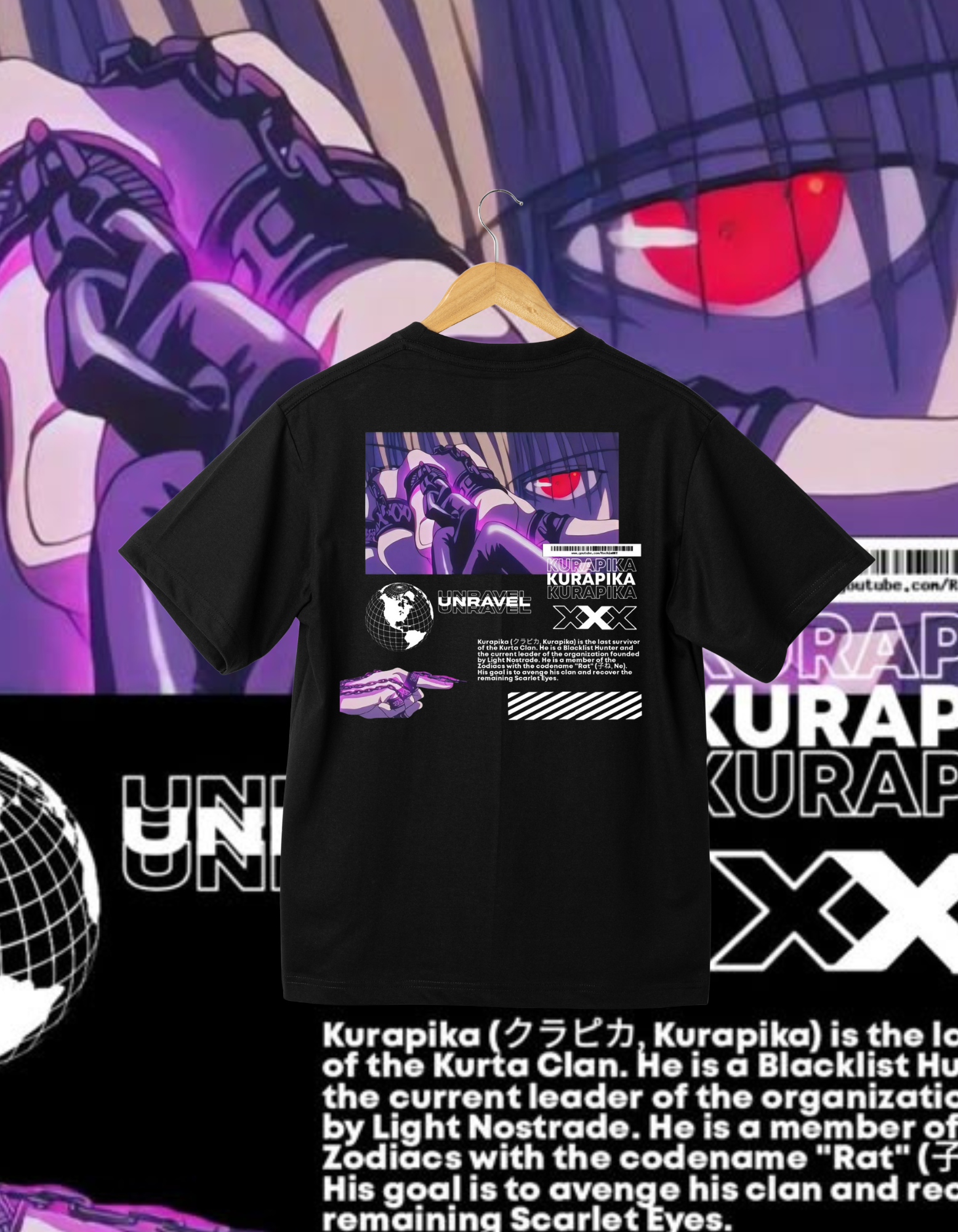 Kurapika Hunter x Hunter T-Shirt