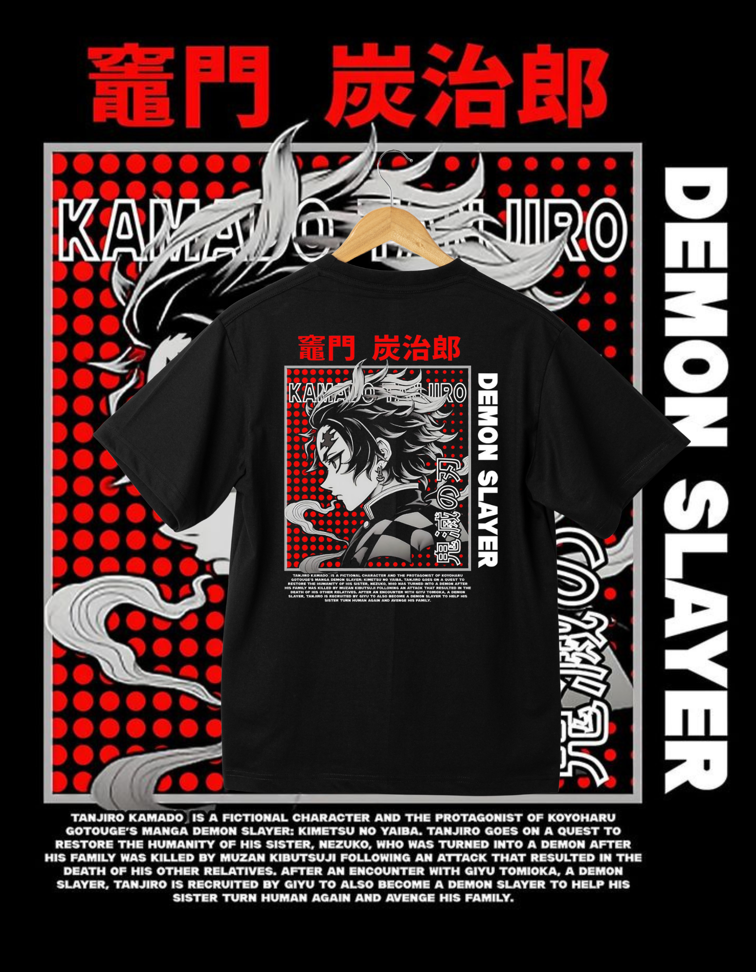 Demon Slayer Kamado Tanjiro T-shirt