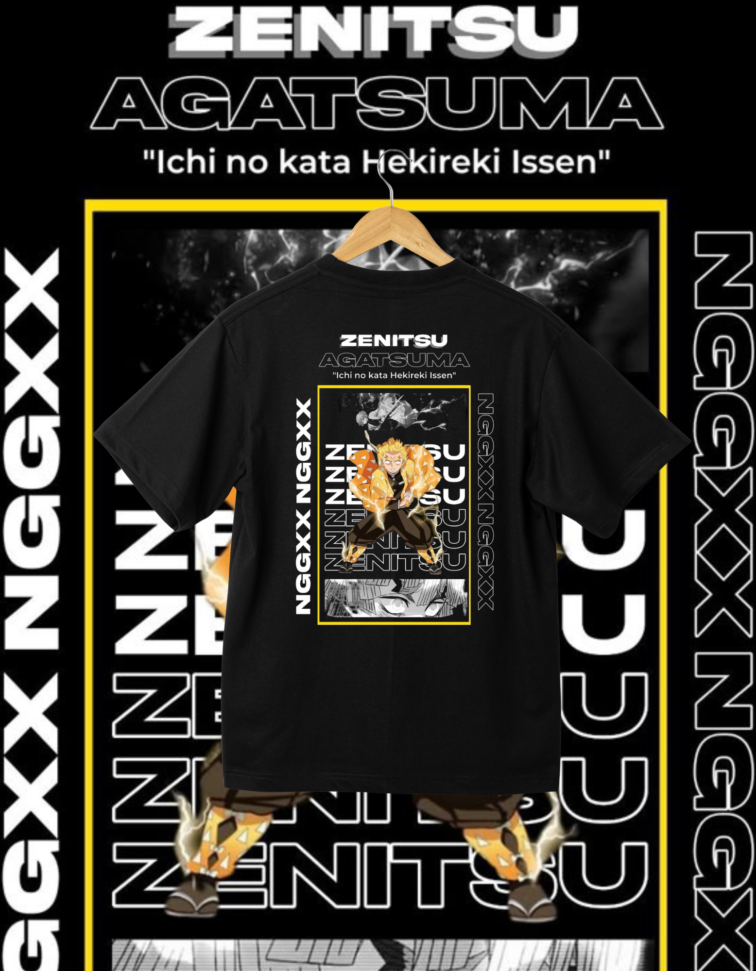Demon Slayer Zenitsu Agatsuma T-shirt