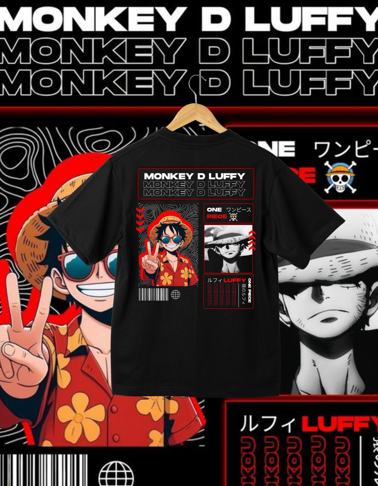 One Piece Monkey D. Luffy T-shirt