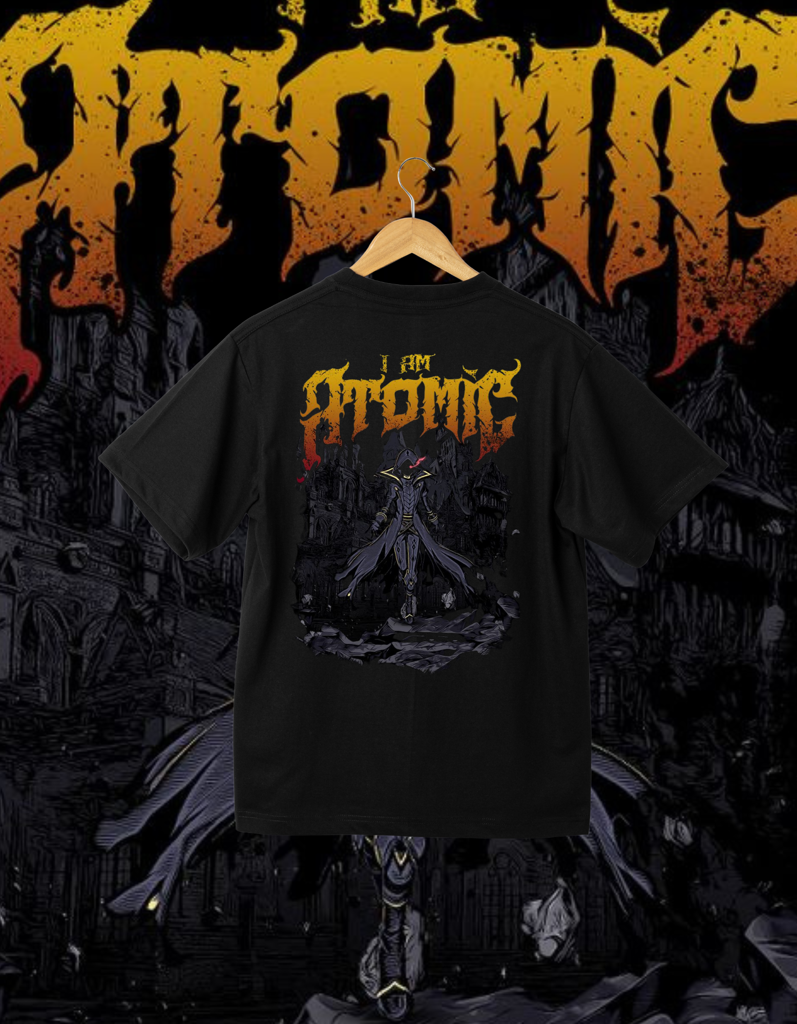 Eminence in Shadow "I Am Atomic" Graphic T-Shirt