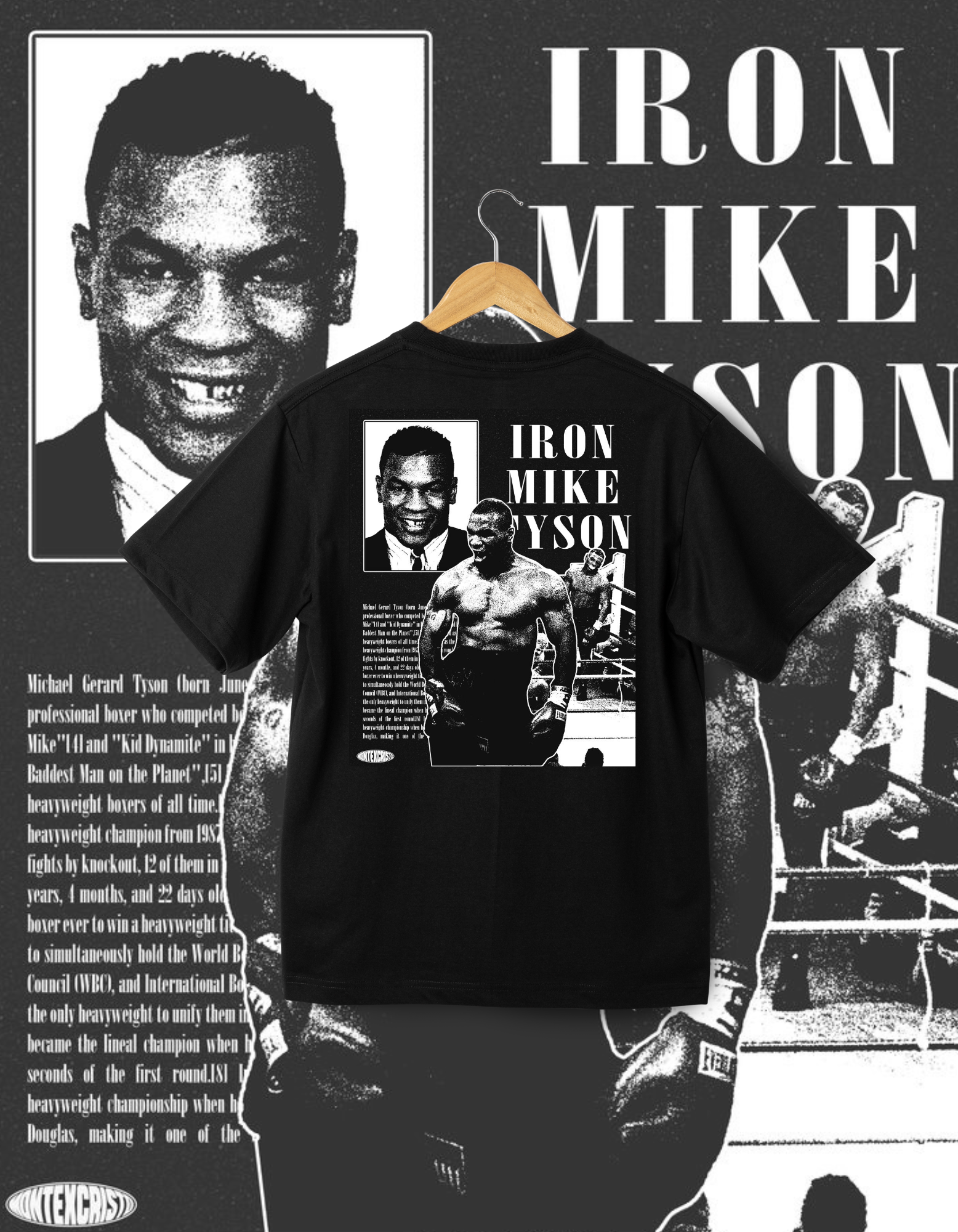 Mike Tyson The Baddest Man T-Shirt