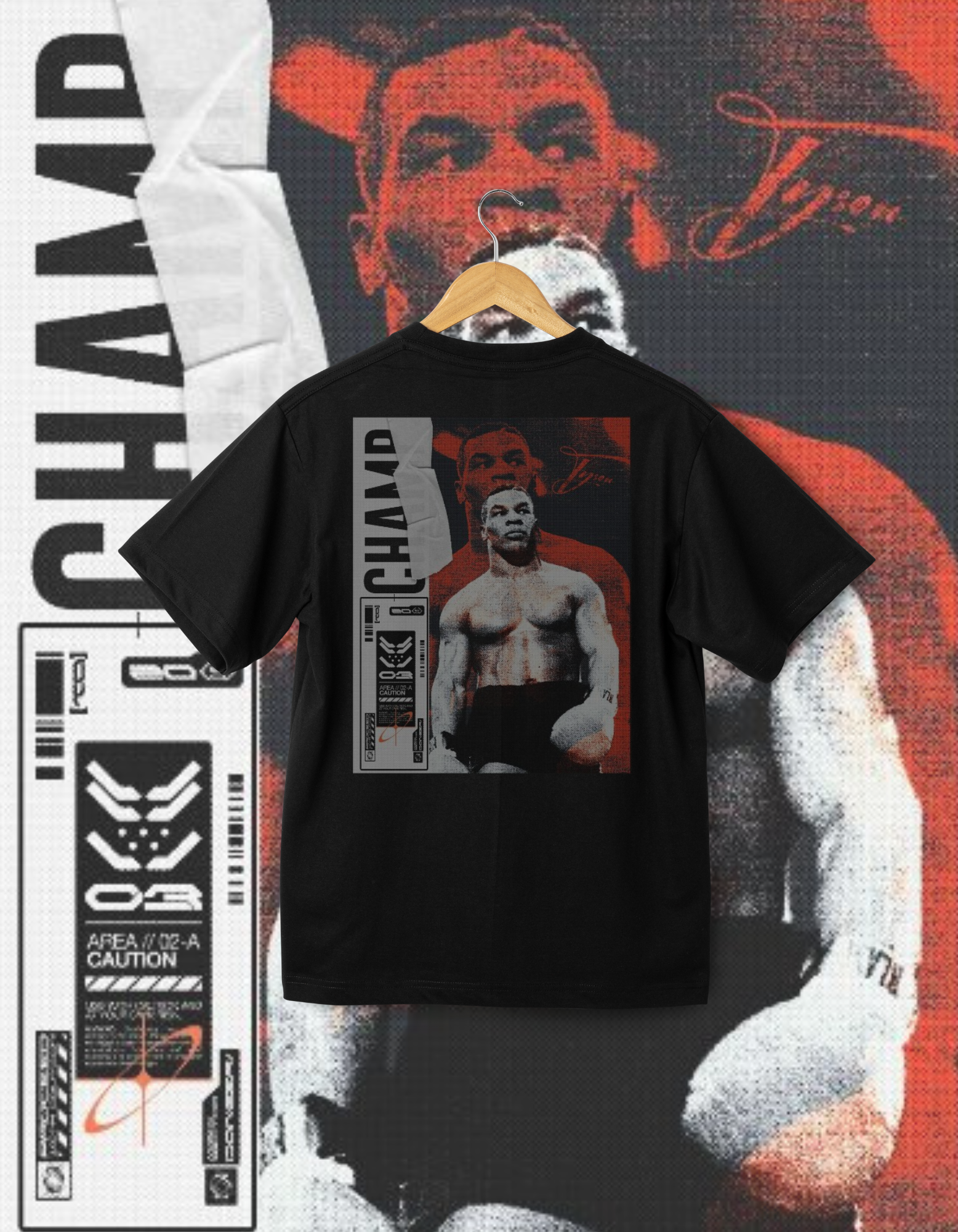 Mike Tyson "Champ" Boxing T-Shirt