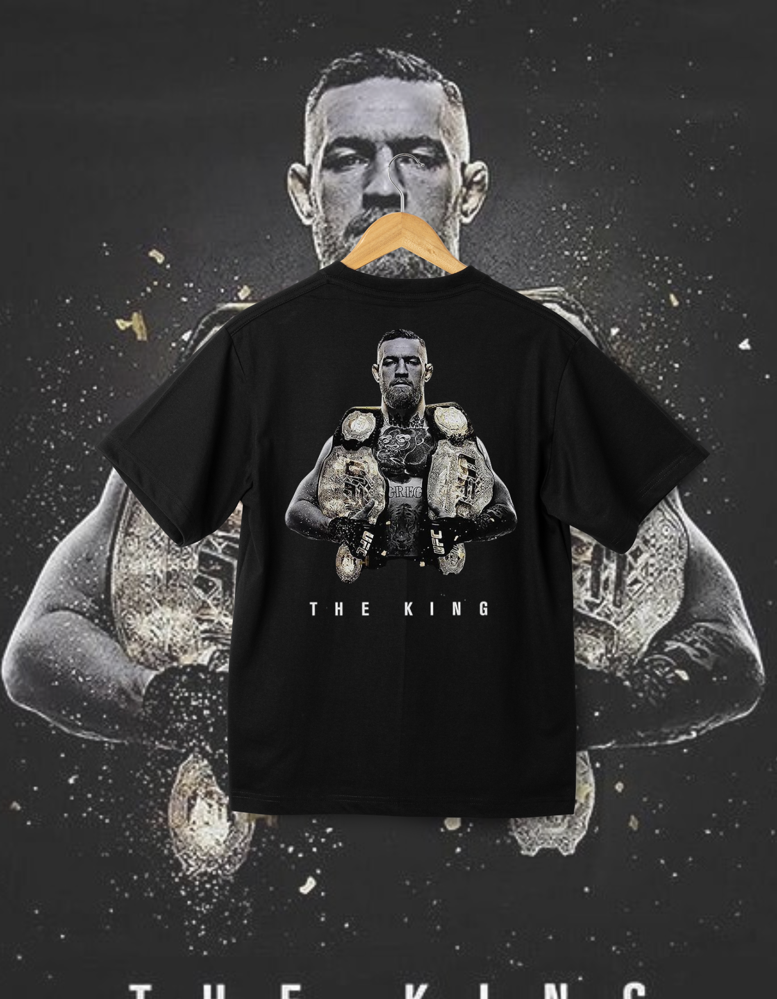 Conor McGregor "The King" UFC T-Shirt