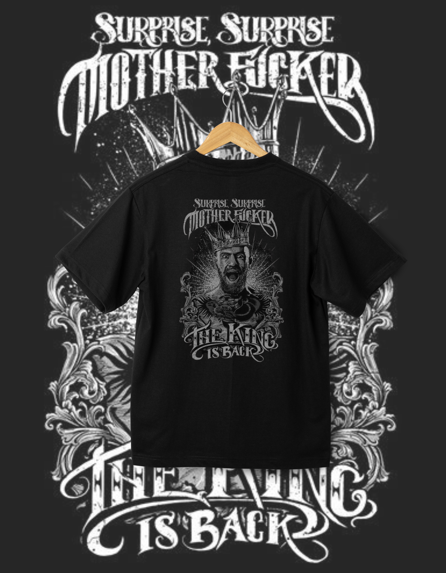 Conor McGregor "The King is Back" T-Shirt