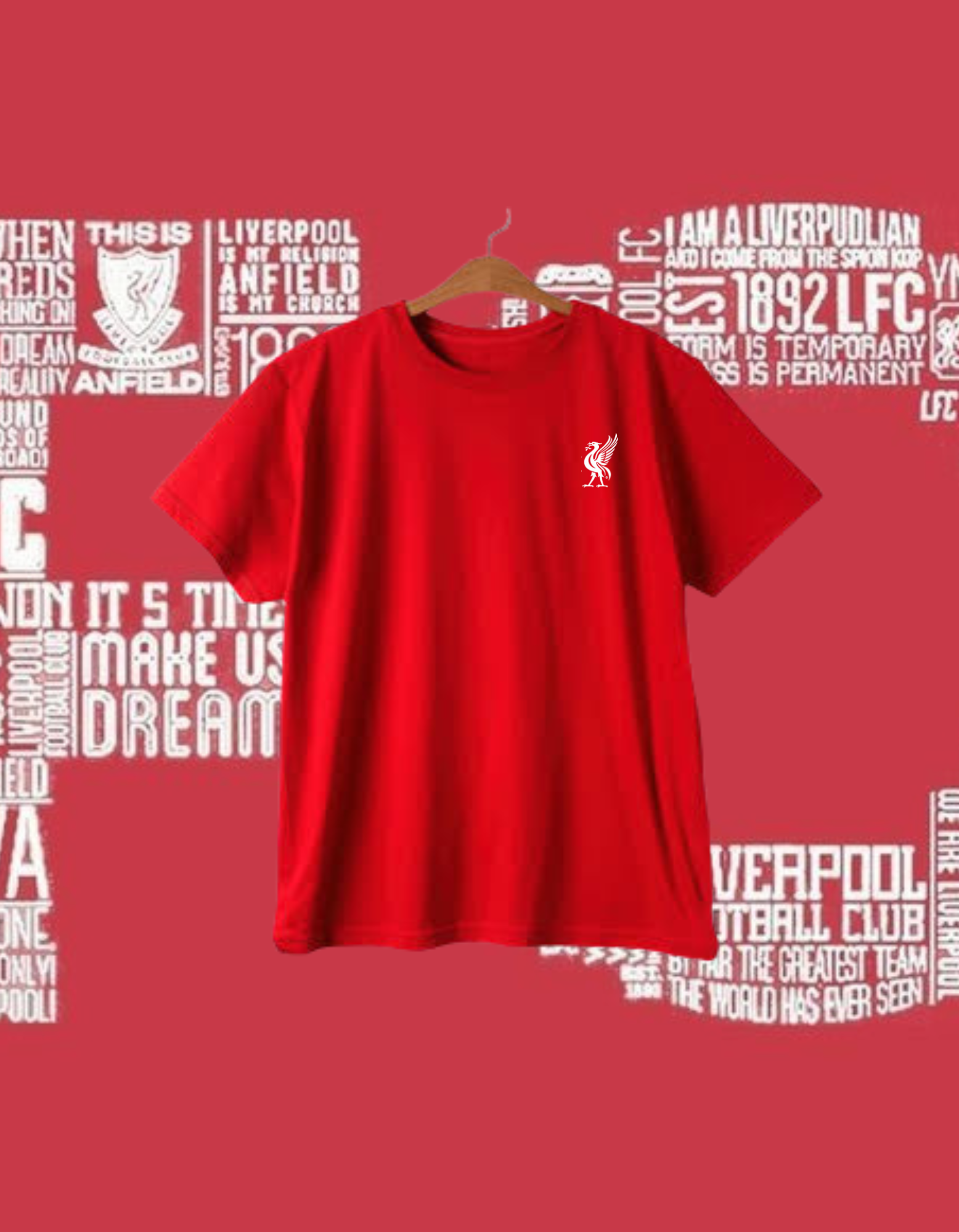 Liverpool FC 'You'll Never Walk Alone' LFC T-Shirt