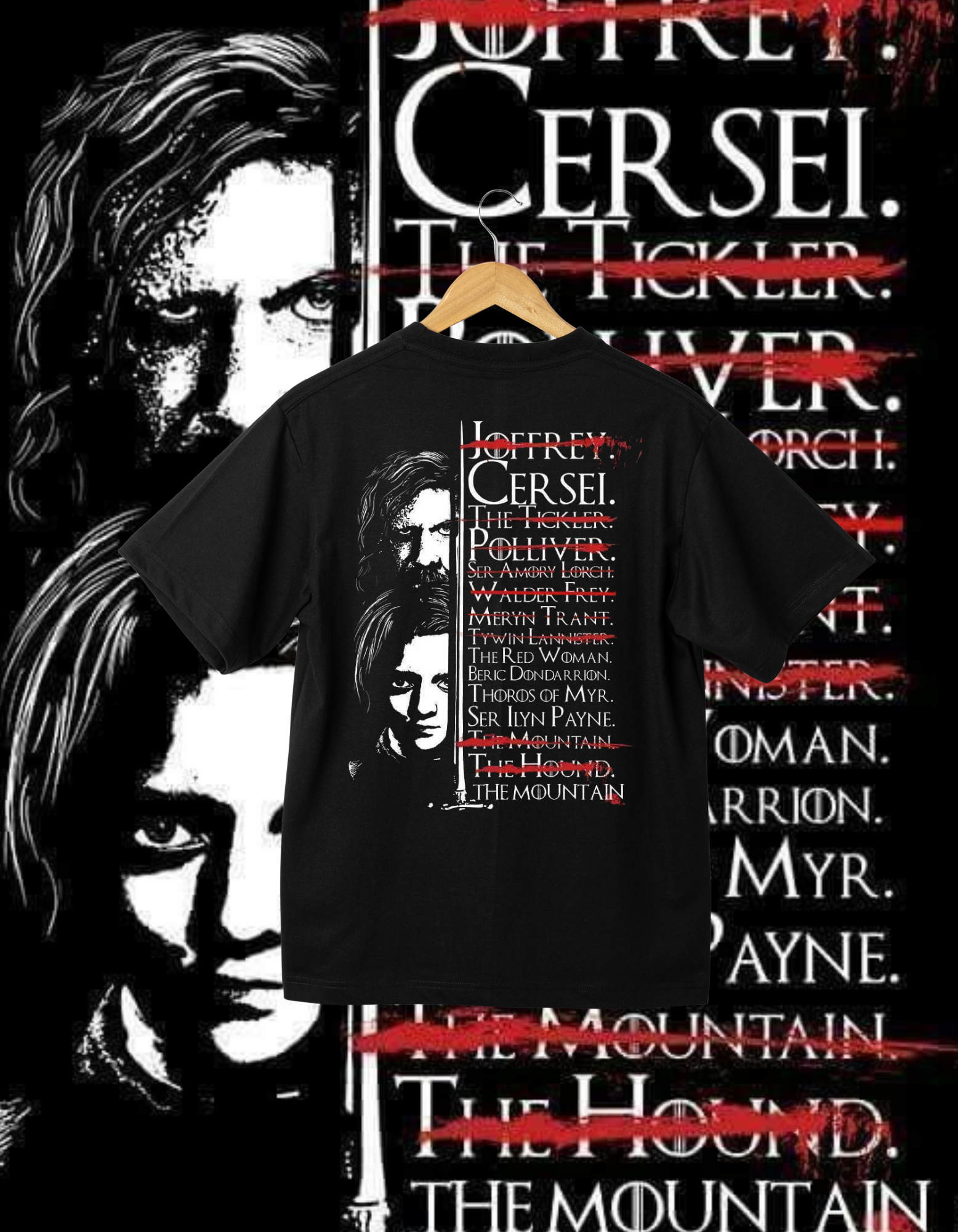 Game of Thrones Arya's Kill List T-Shirt