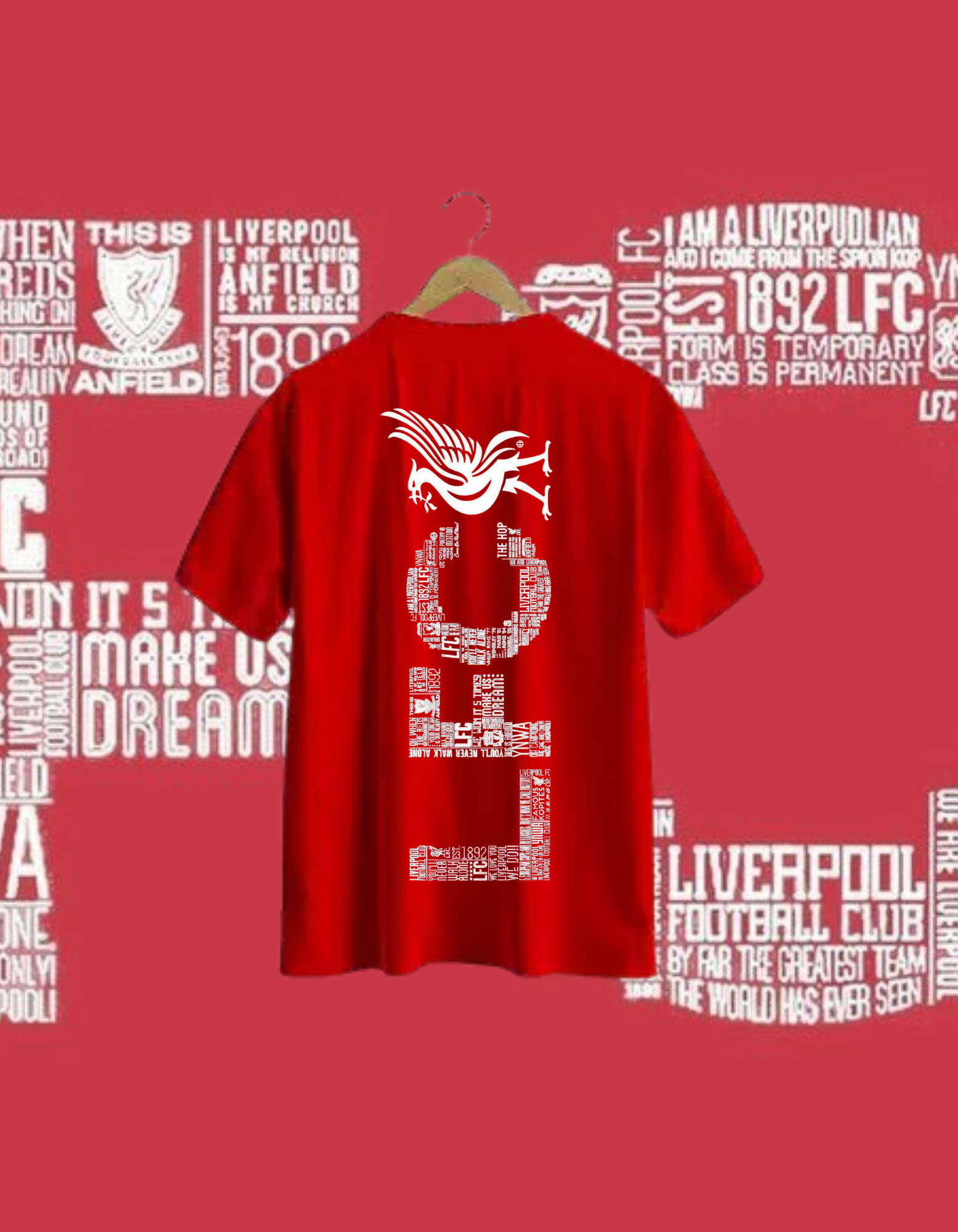 Liverpool FC 'You'll Never Walk Alone' LFC T-Shirt