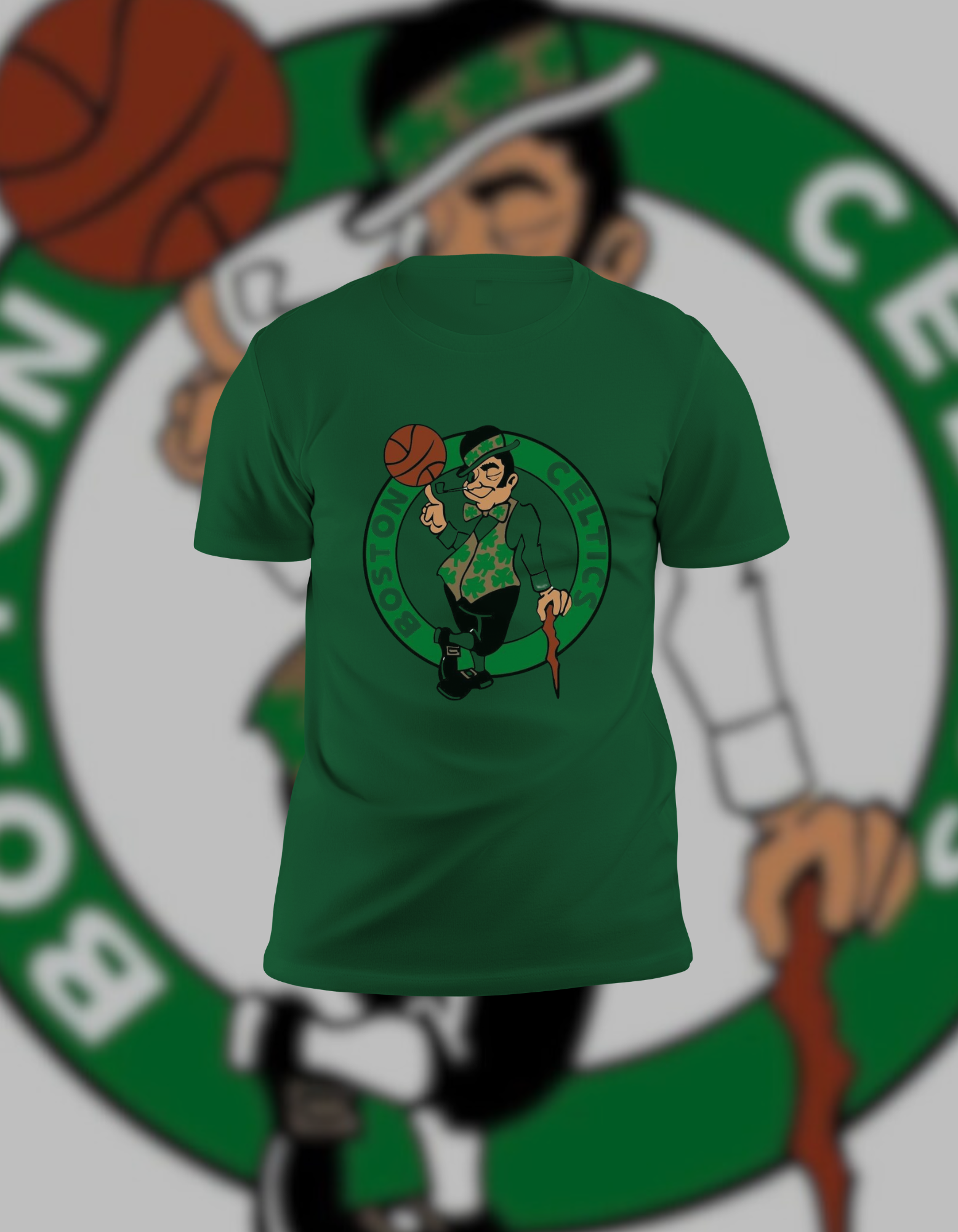 Boston Celtics Lucky the Leprechaun Graphic T-Shirt