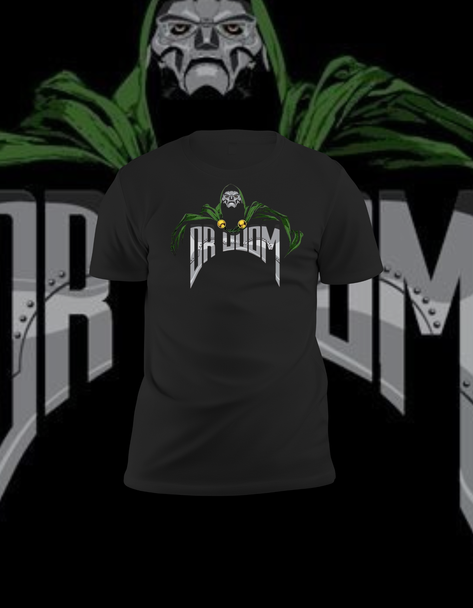 Dr. Doom Logo Basic T-Shirt
