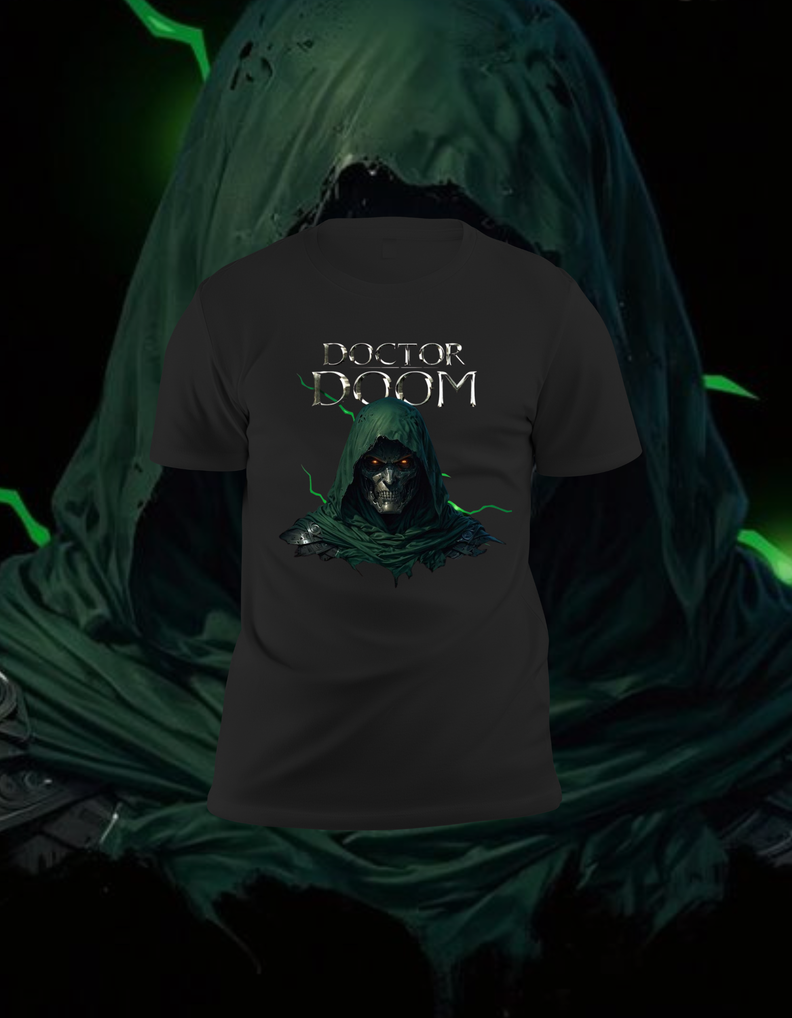Doctor Doom Graphic Basic T-Shirt