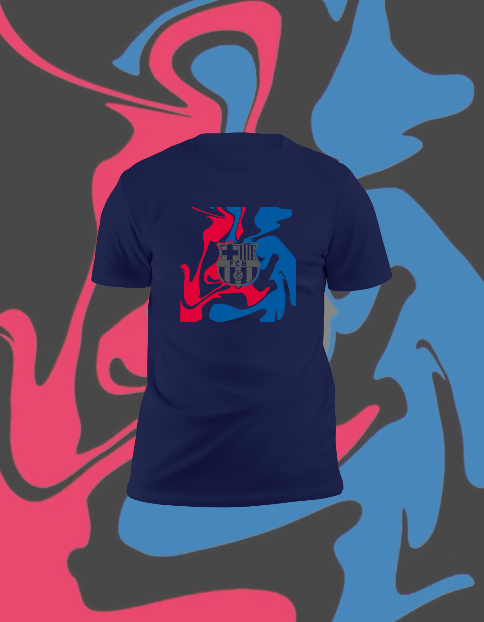 Official FC Barcelona Club T-shirt | FCB Football Fan Apparel in Pakistan