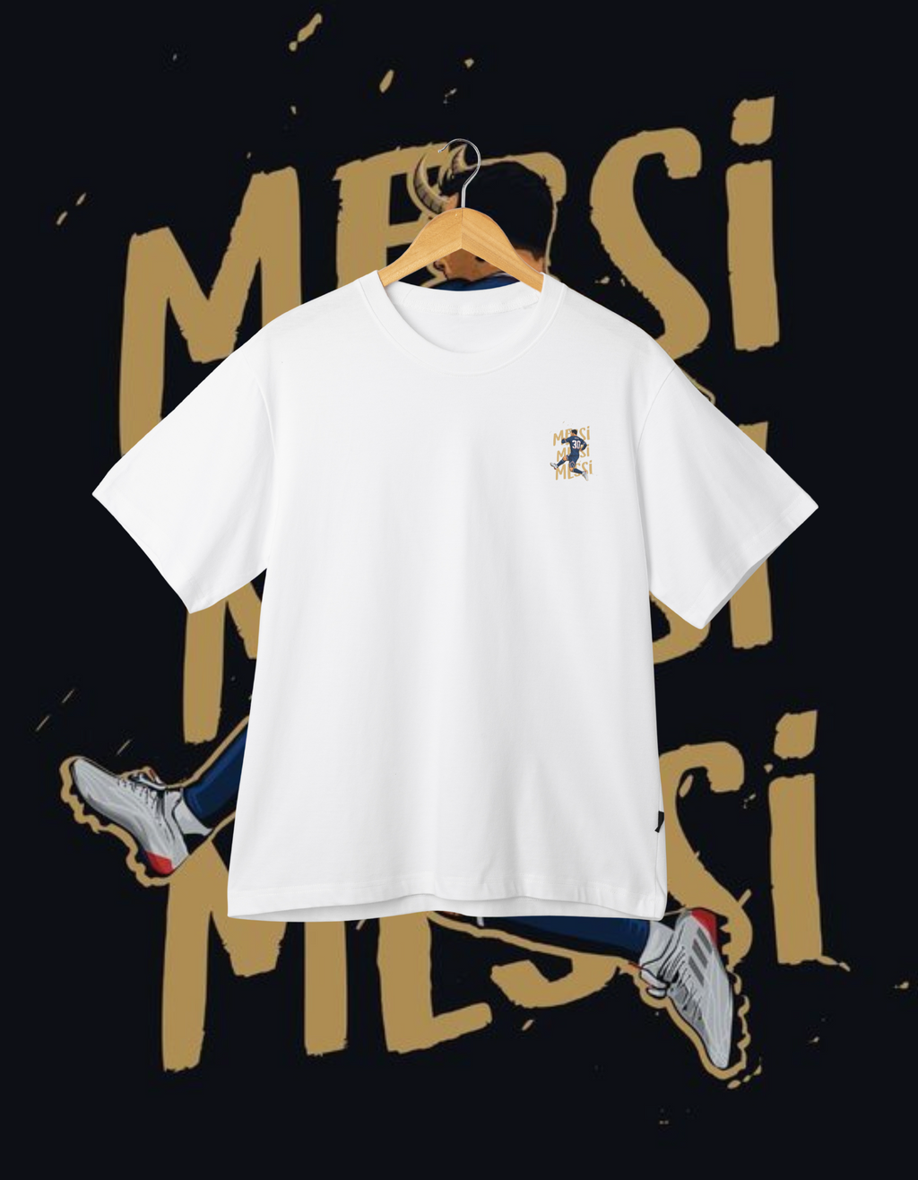 Messi Paris Saint-Germain Football Fan T-Shirt