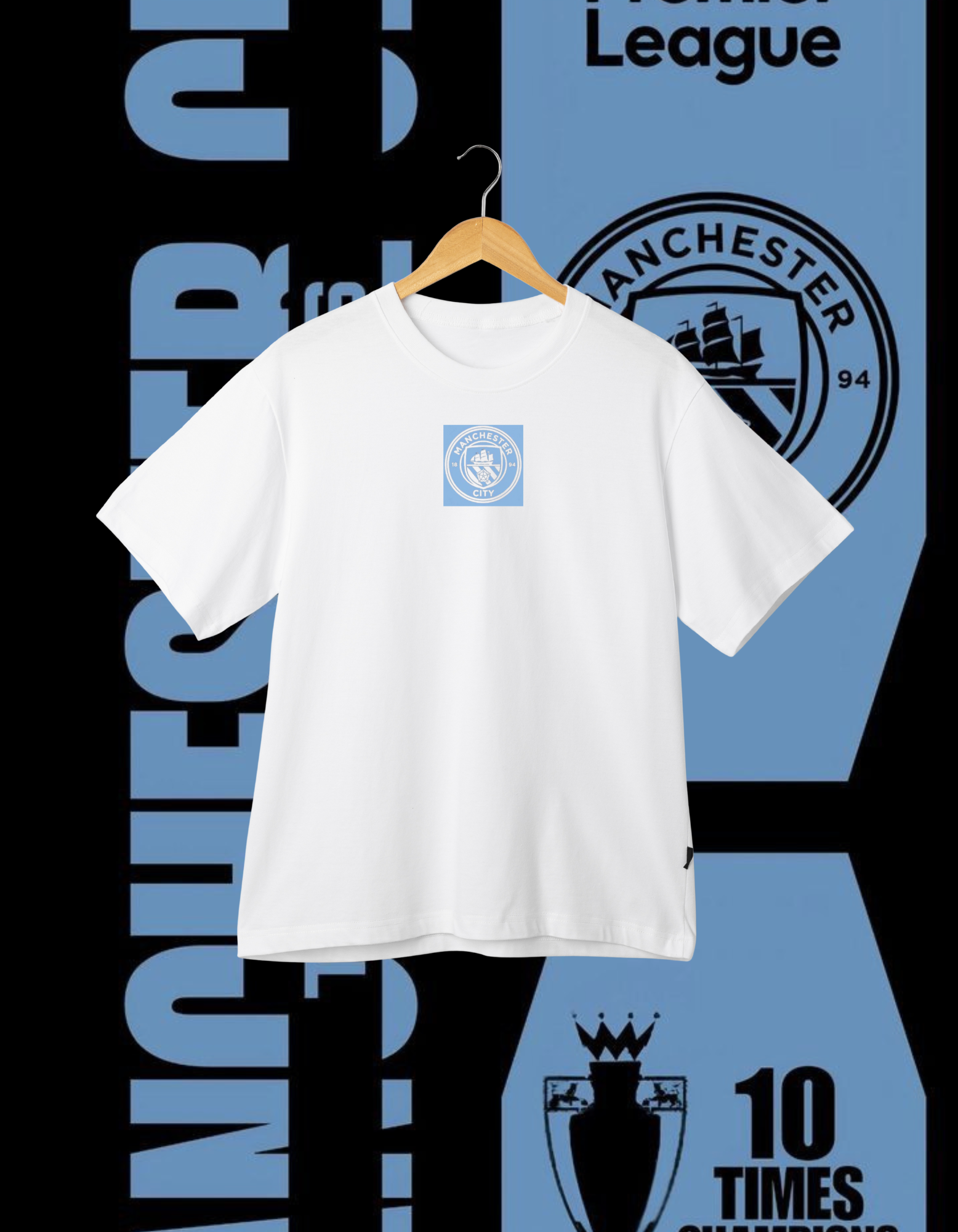 Manchester City Premier League Champions Fan T-Shirt