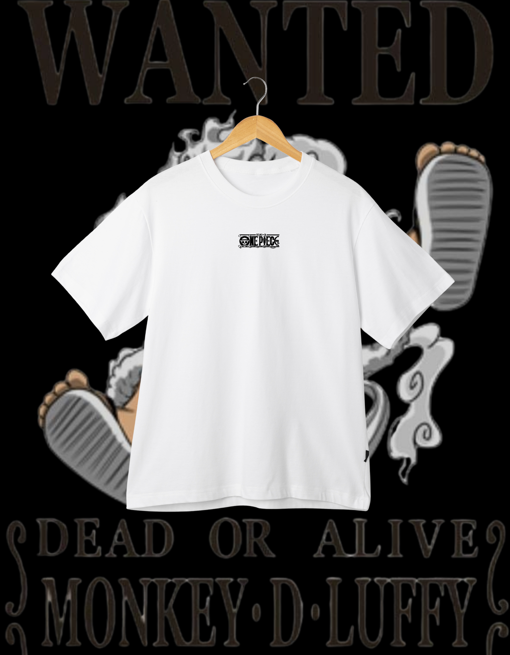 One Piece - Luffy Wanted Poster T-Shirt