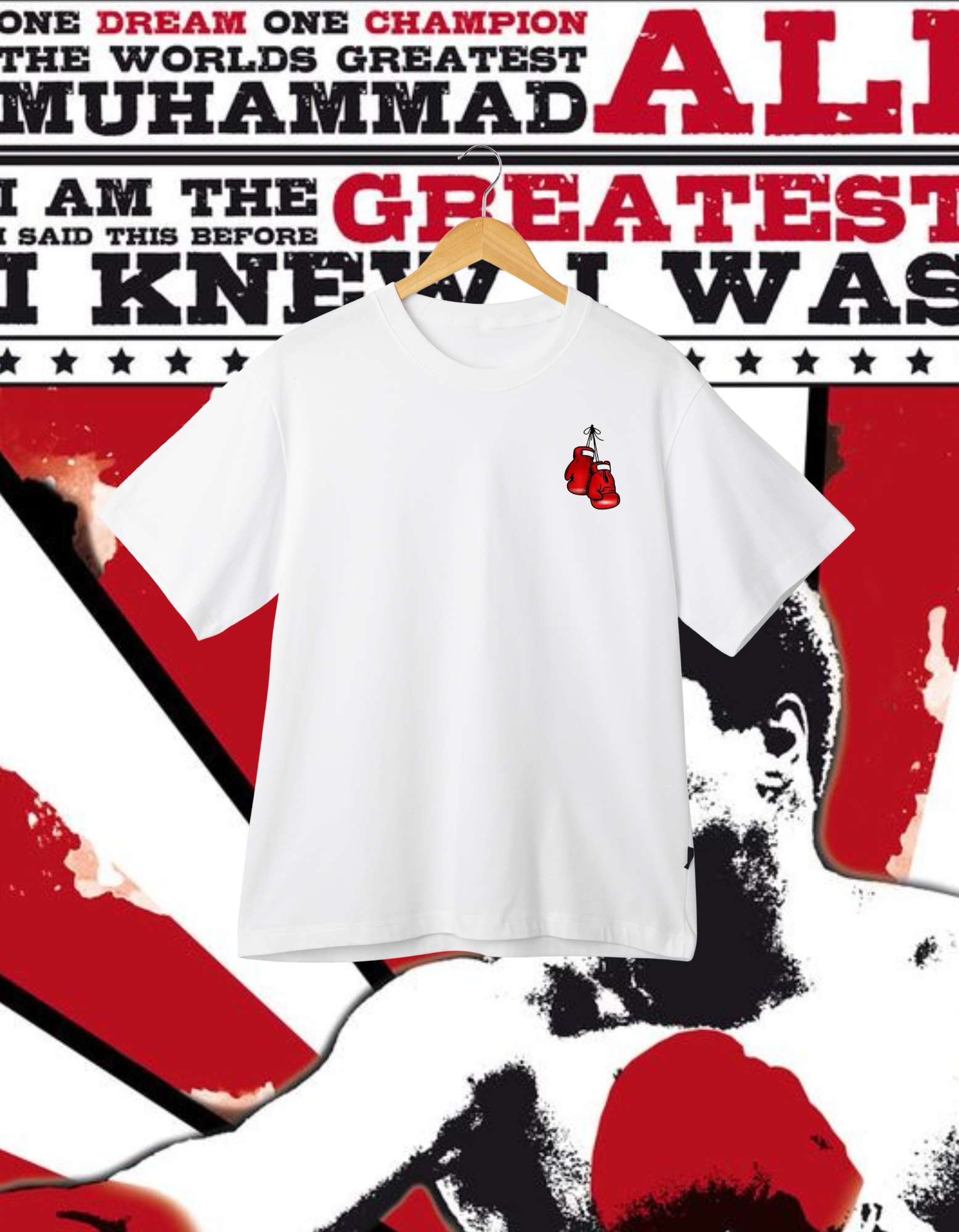 Muhammad Ali "I Am The Greatest" T-Shirt