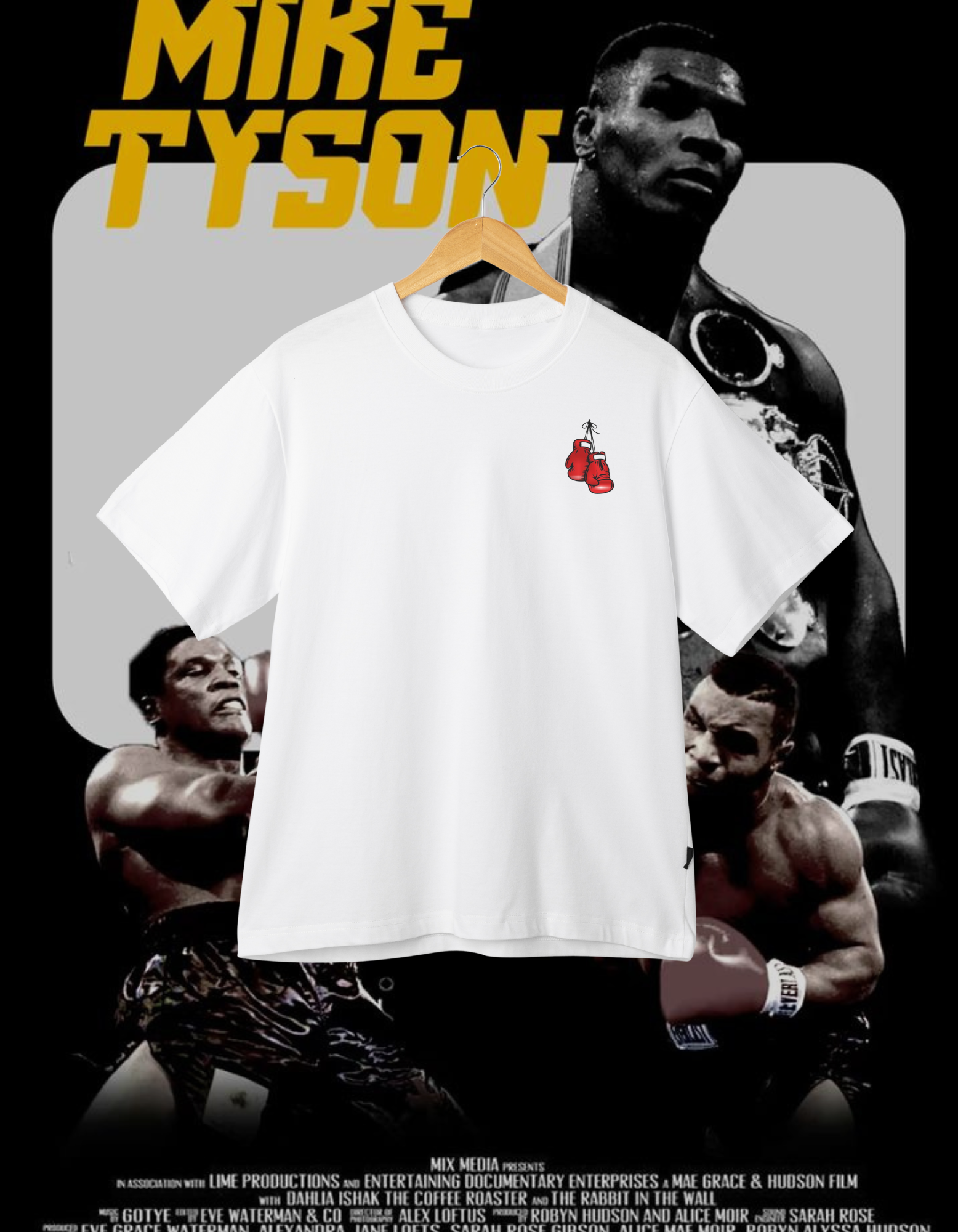 Mike Tyson Inspired Boxing Gloves T-Shirt