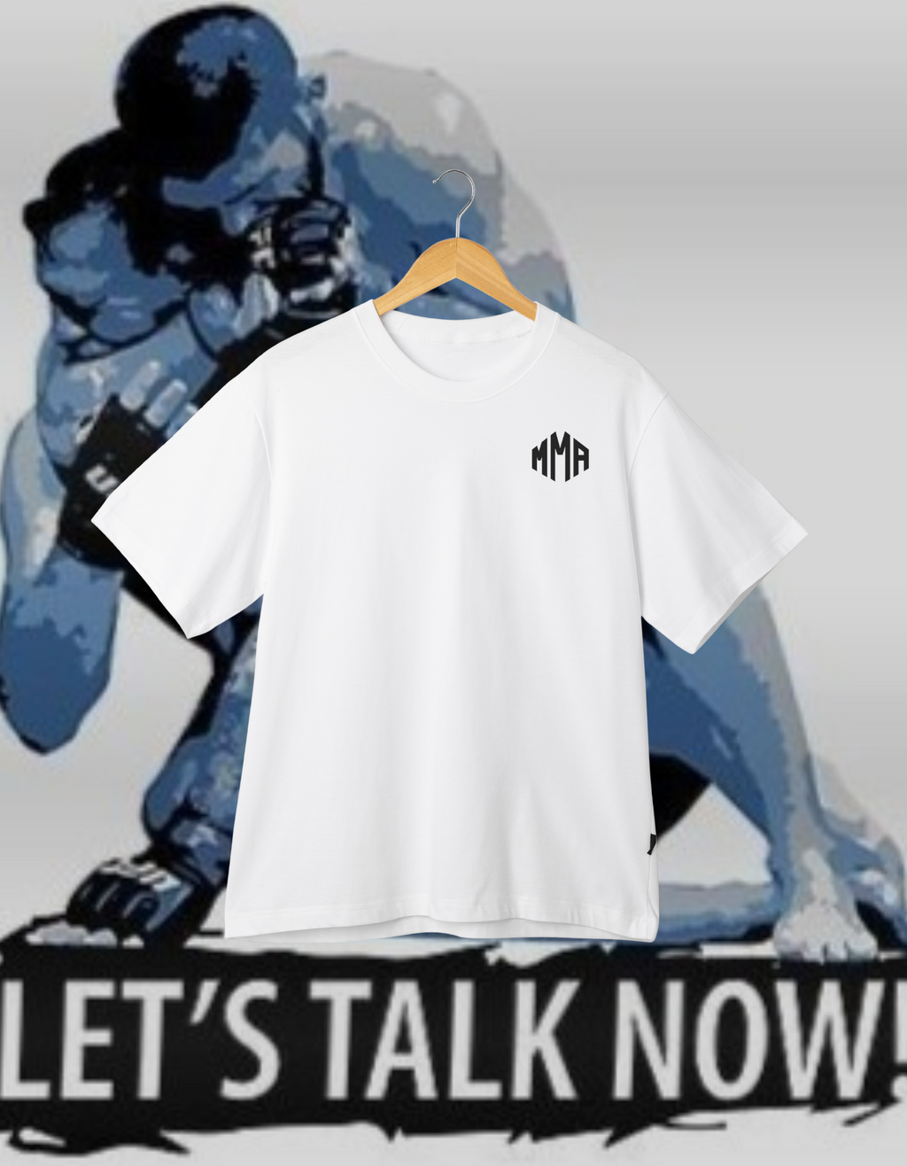 Khabib vs. Conor "Let's Talk Now!" T-Shirt