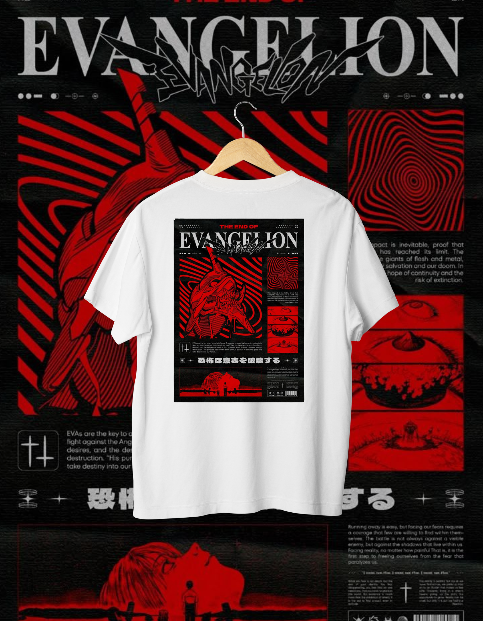 The End of Evangelion - Mecha T-Shirt