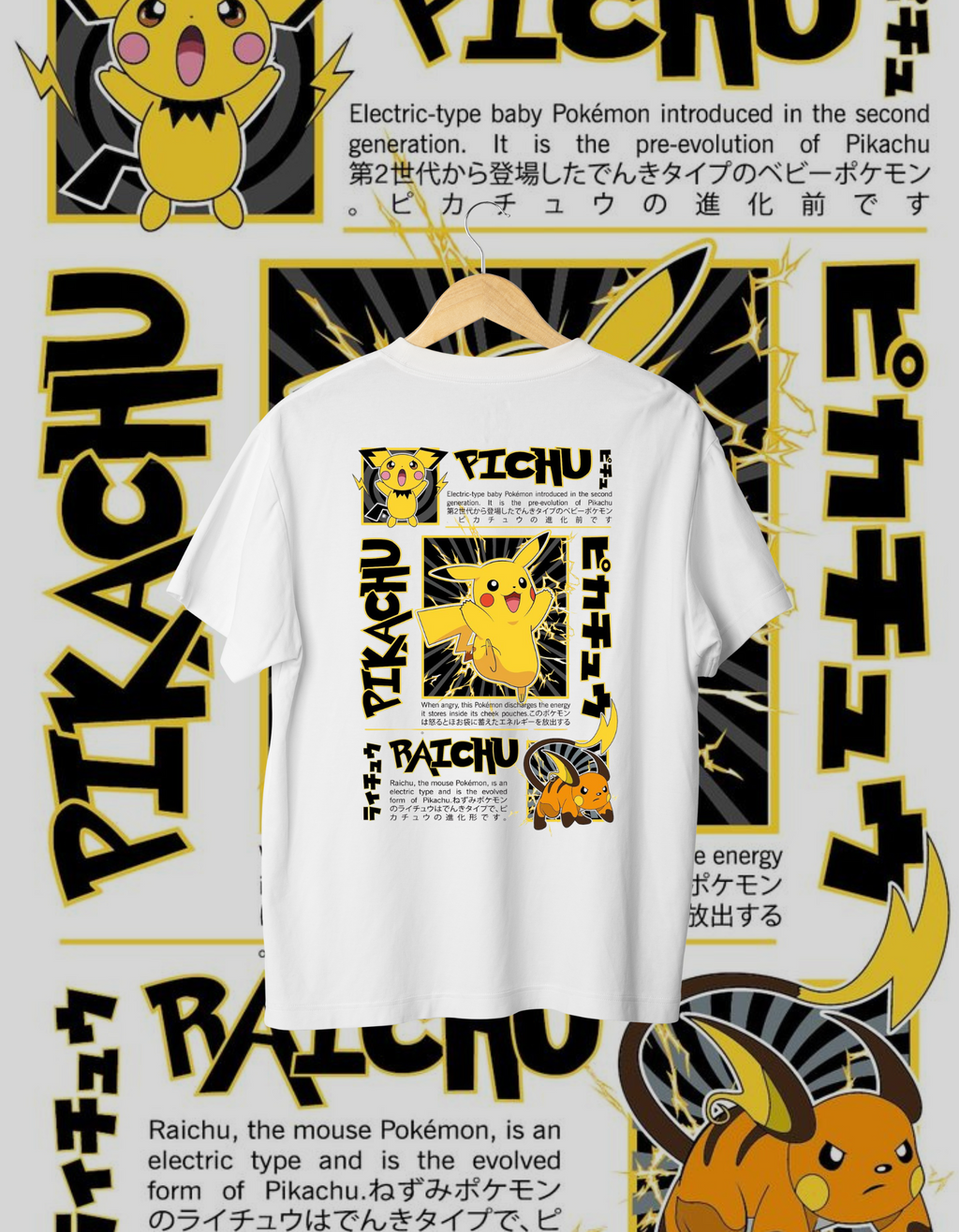 Pikachu Evolution - Anime T-Shirt