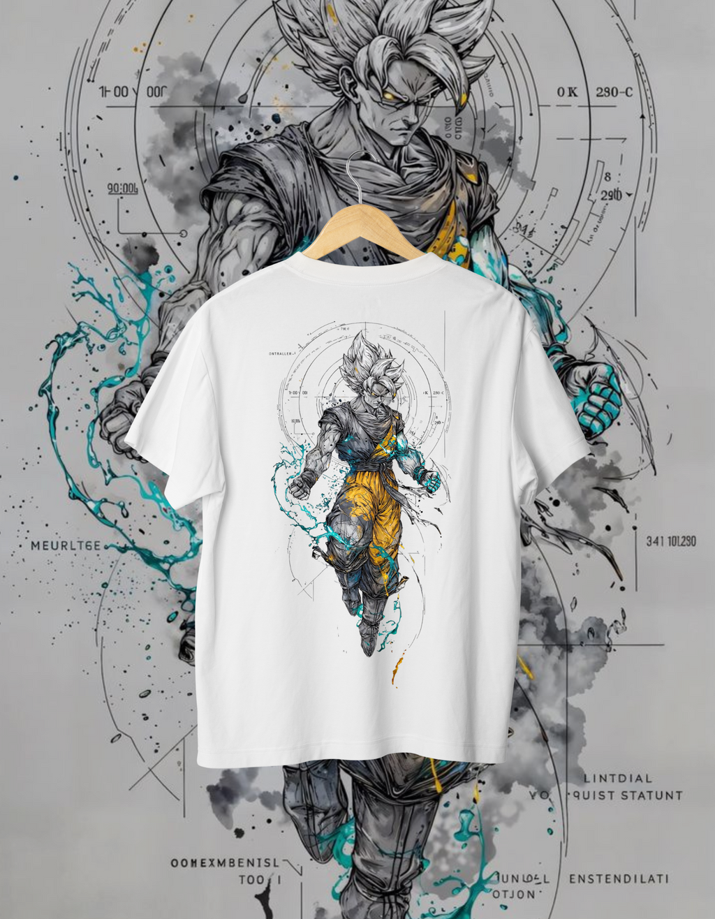 Dragon Ball Z - Artistic Goku T-Shirt