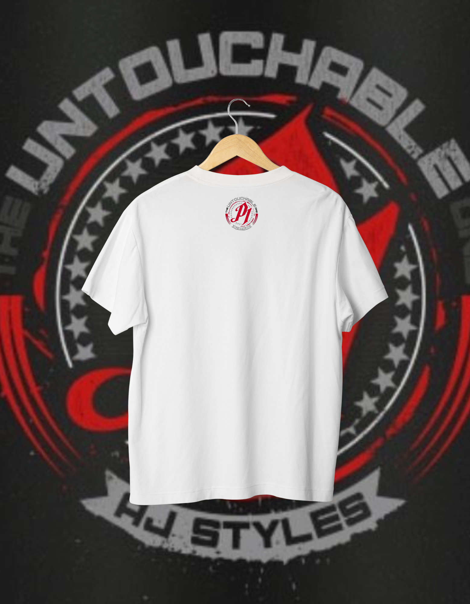AJ Styles "The Untouchable One" Phenomenal One Logo Pro Wrestling T-Shirt