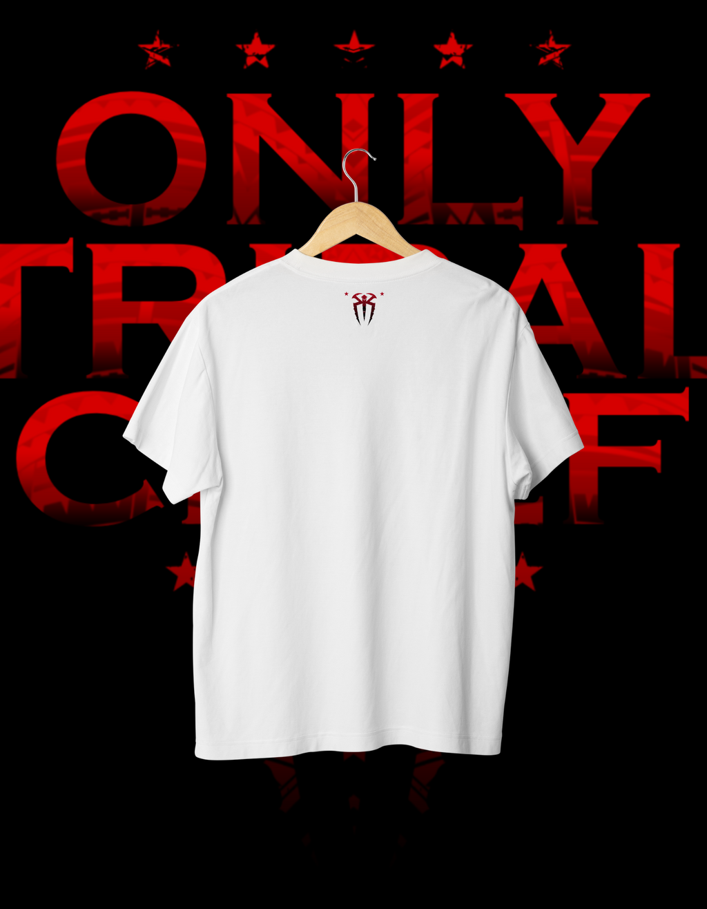 Roman Reigns "Only Tribal Chief" Head of the Table Logo Wrestling T-Shirt